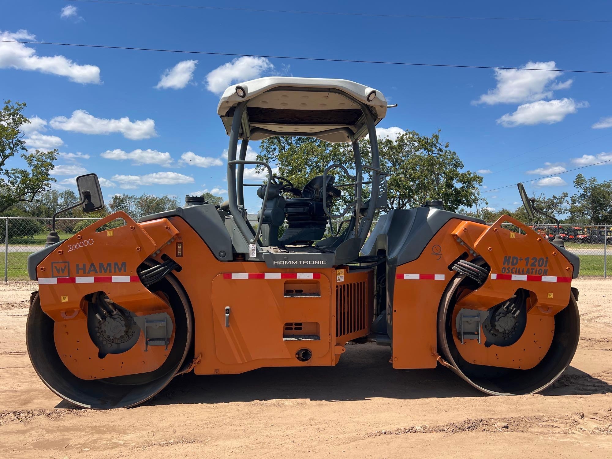 HAMM HD+120I DOUBLE DRUM ROLLER (A51246)