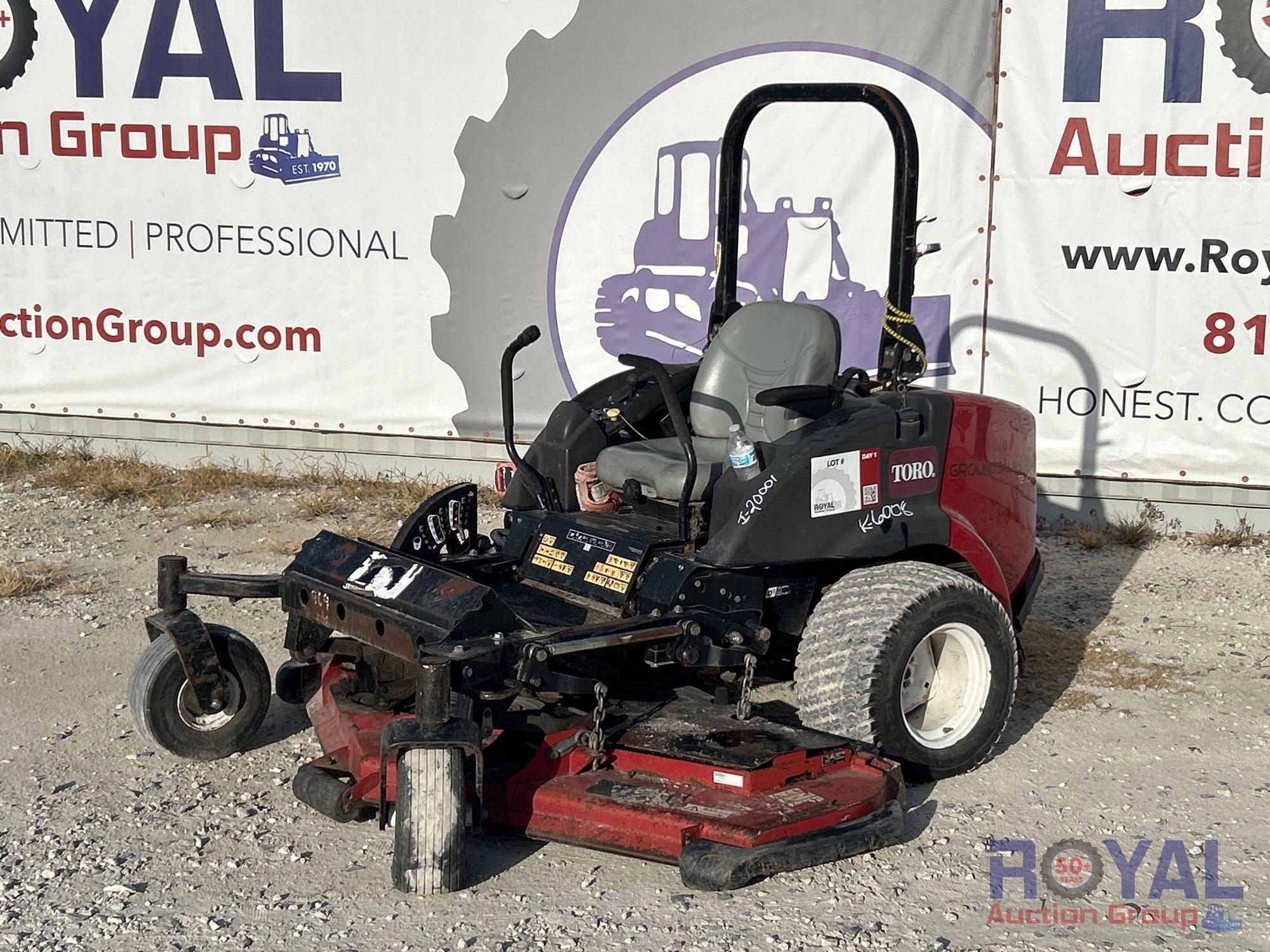 2016 Toro Groundsmaster 7200 Zero Turn Mower (A55851)