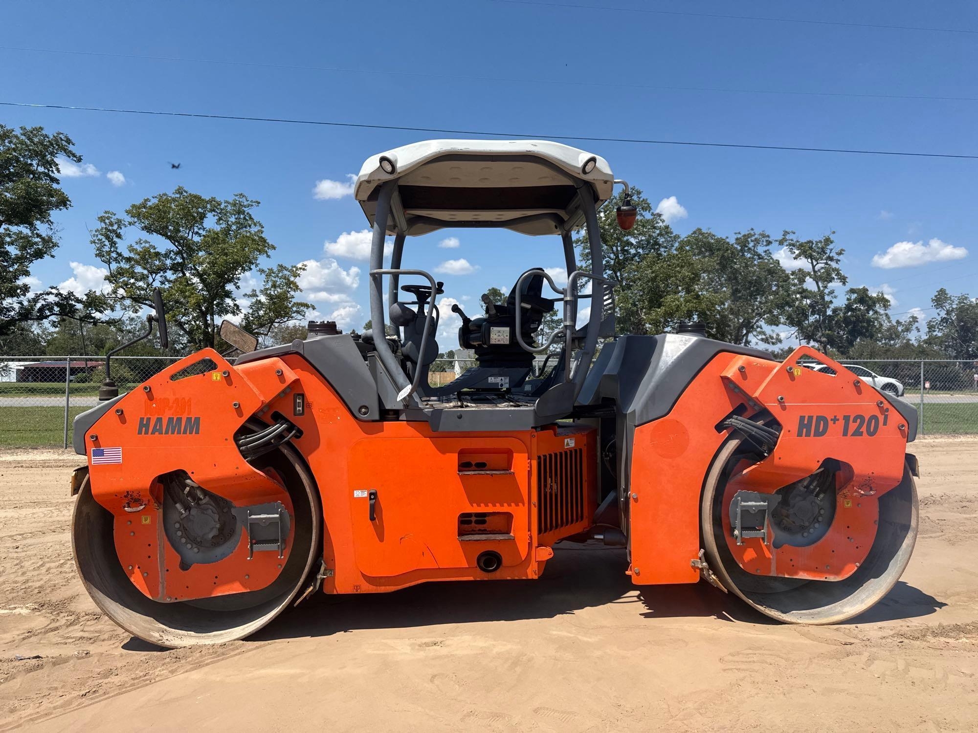 2016 HAMM HD+ 120I DOUBLE DRUM ROLLER (A51246)