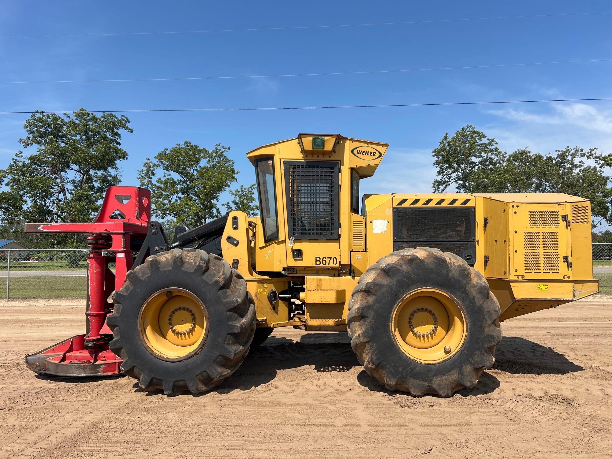 WEILER B670 FELLER BUNCHER (A51246)