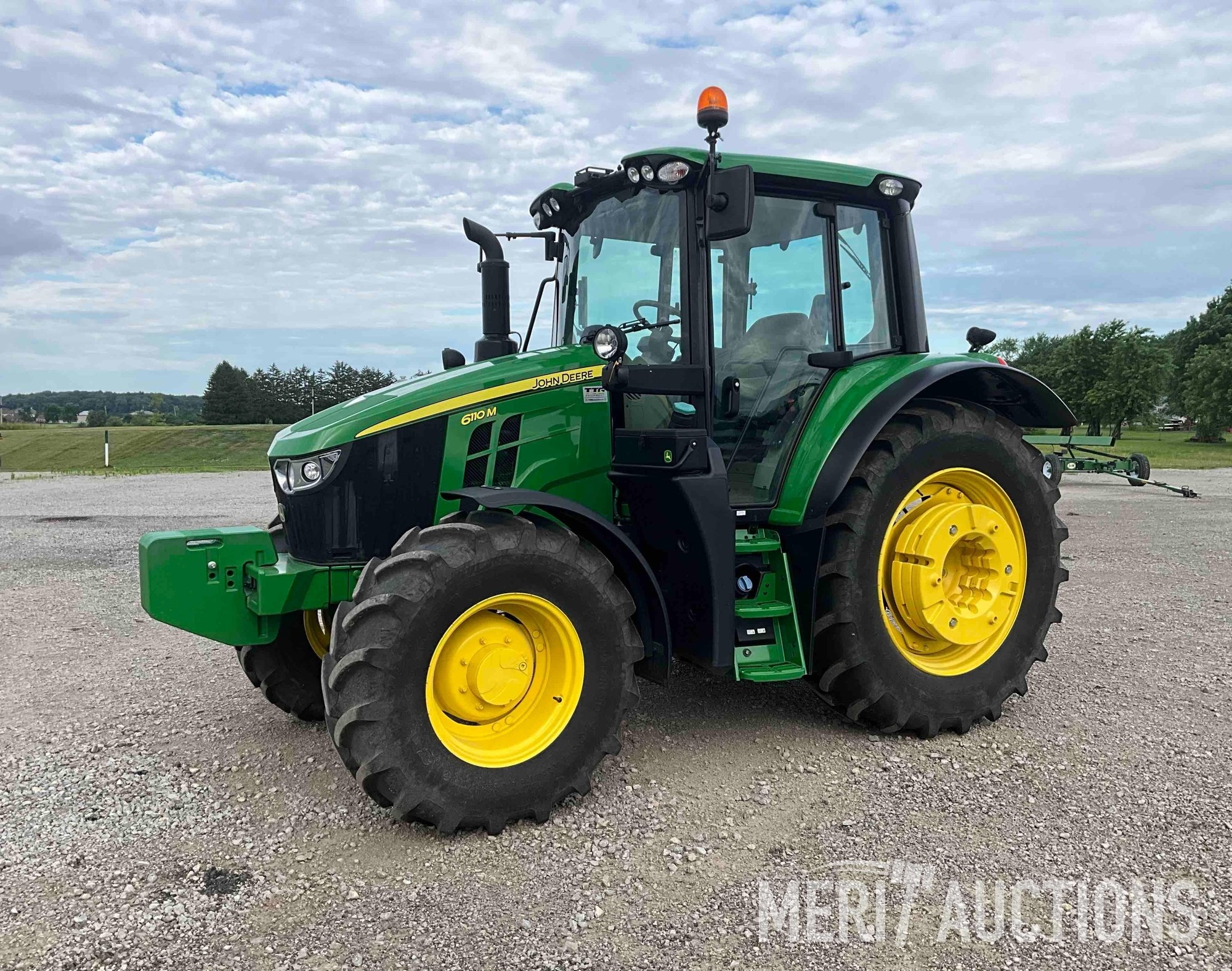 2023 John Deere 6110M utility tractor (A50657)