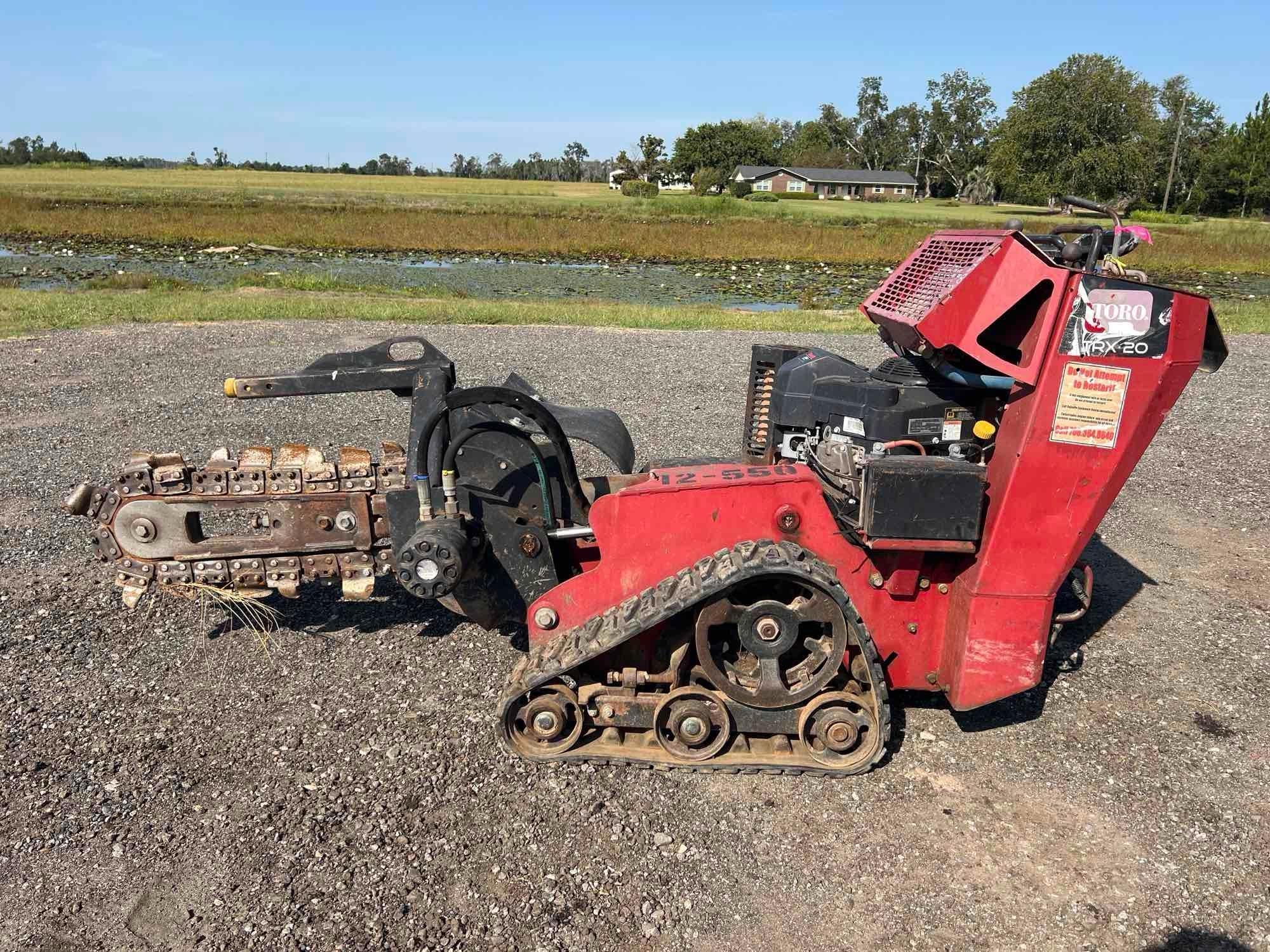 TORO TR20 WALK BEHIND TRENCHER (A51406)