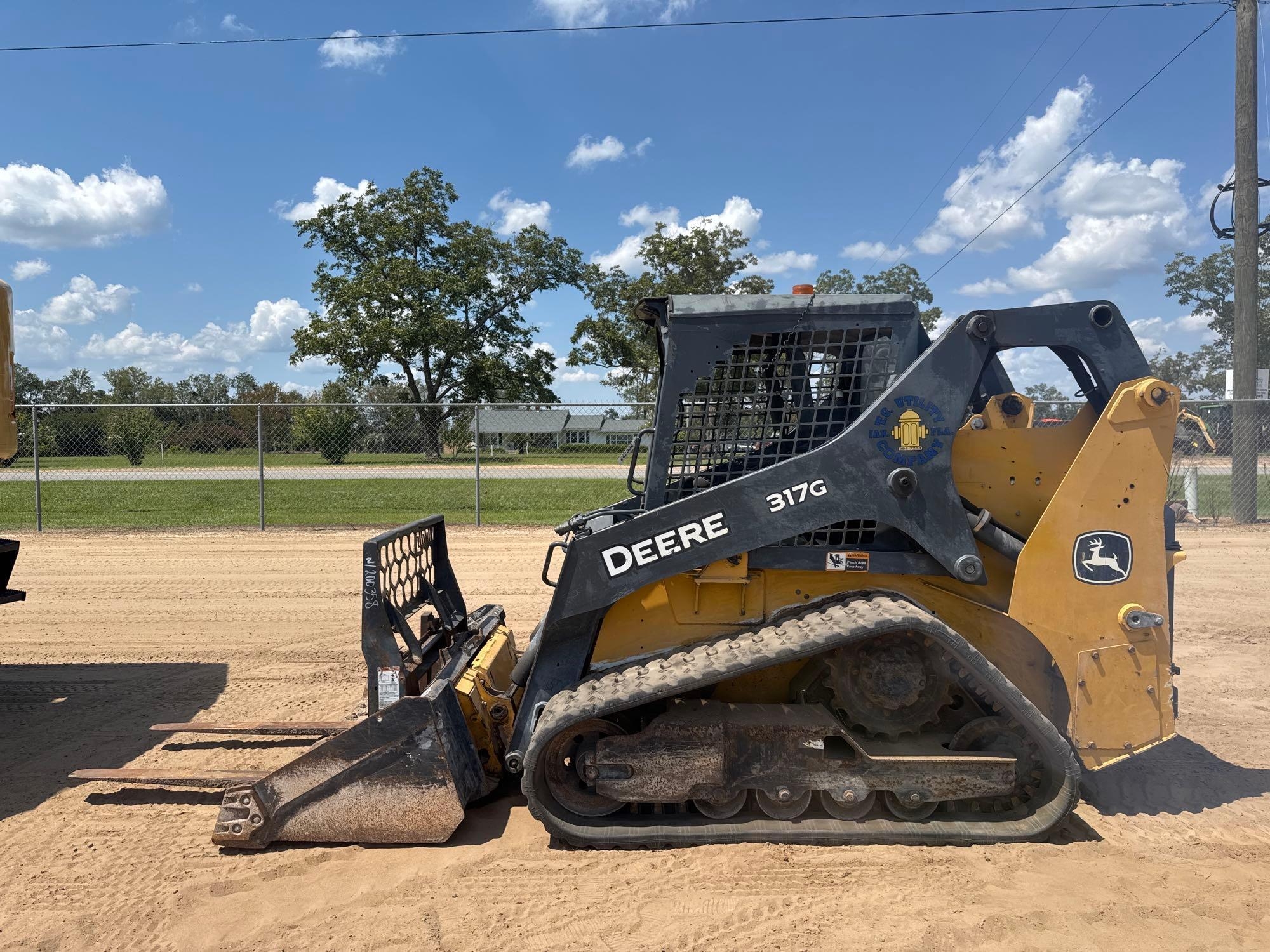 2018 JOHN DEERE 317G SKID STEER (A51246)