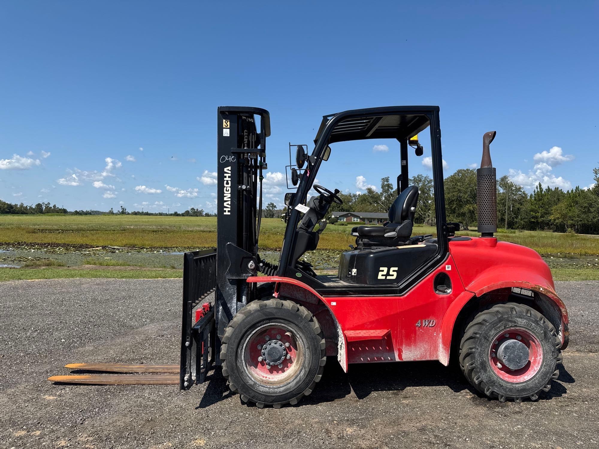 HANGCHA CPCD25-XW98C-RT4 STRAIGHT MAST FORKLIFT (A51406)