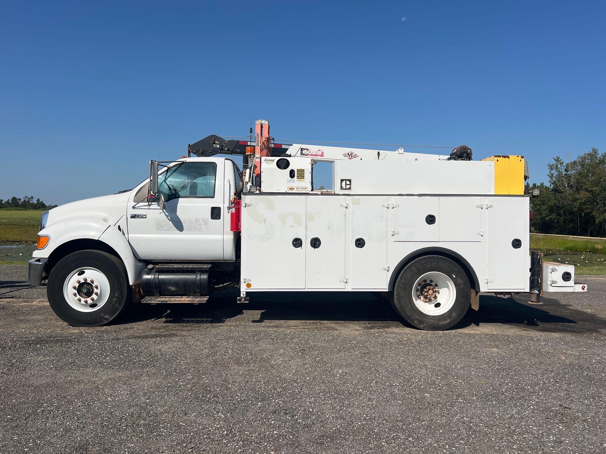 2006 FORD F750 XL SUPER DUTY SERVICE TRUCK (A51406)