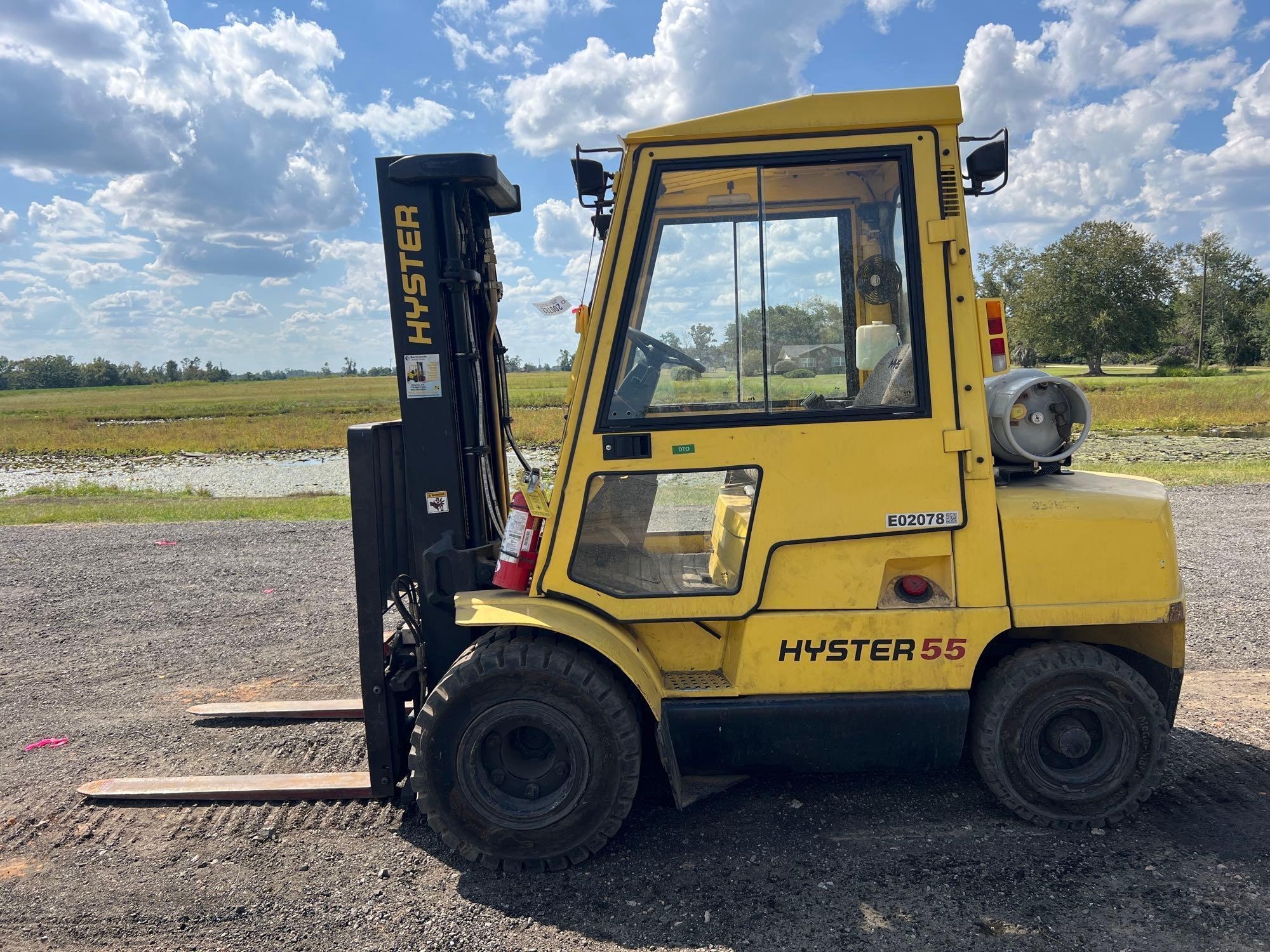 HYSTER H55VM STRAIGHT MAST FORKLIFT (A51406)