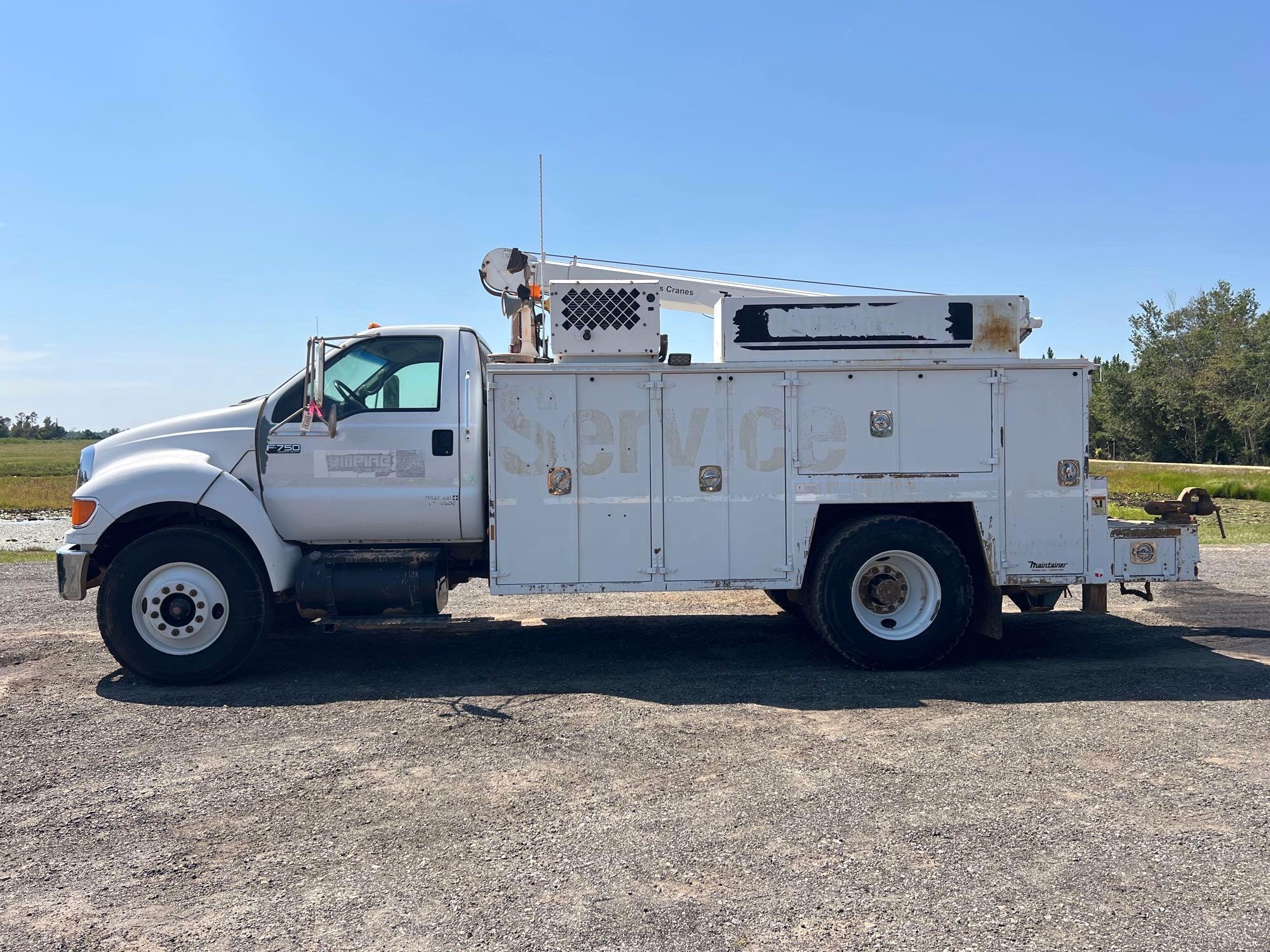 2007 FORD F750 XLT SUPER DUTY SERVICE TRUCK (A51406)