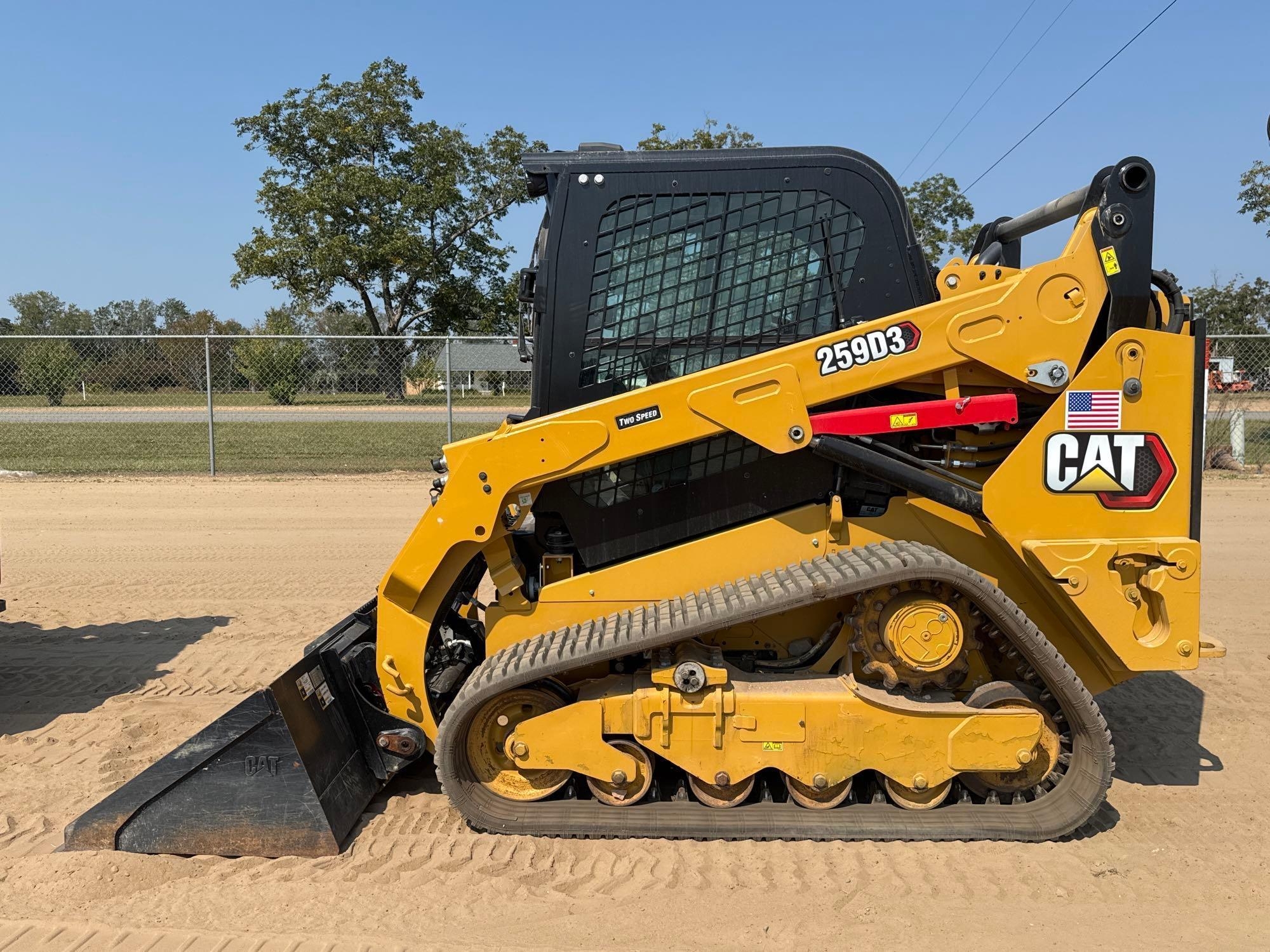 2023 CATERPILLAR 259D3 SKID STEER (A52705)