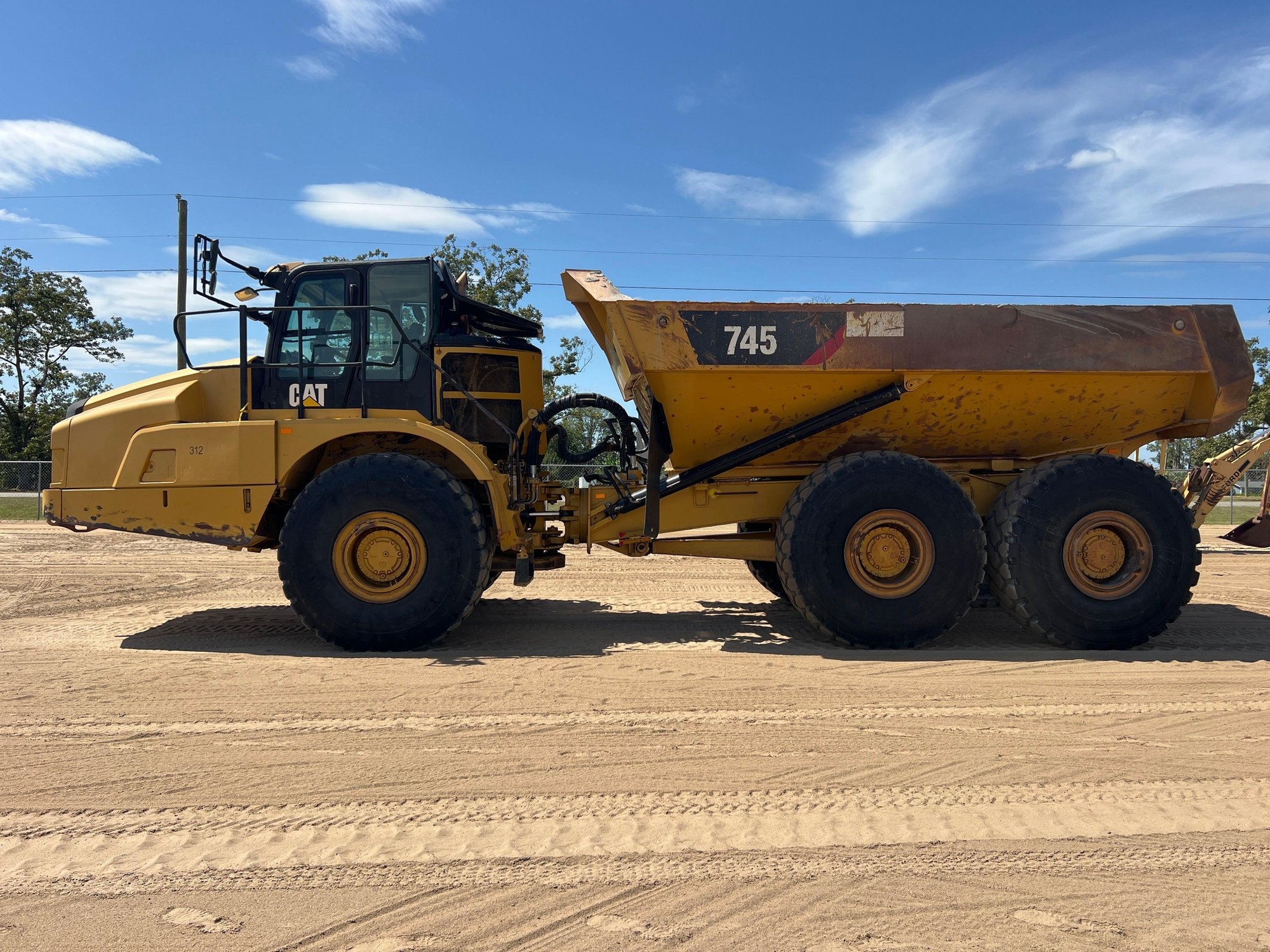2018 CATERPILLAR 745 OFF ROAD DUMP TRUCK (A52705)