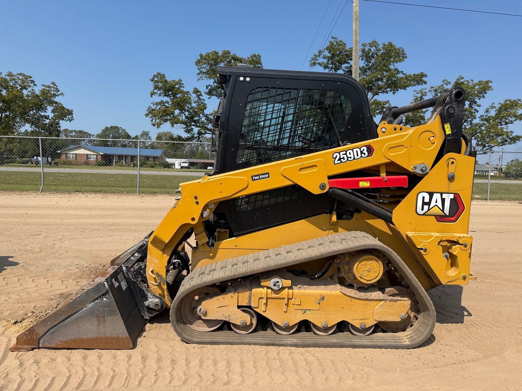 2023 CATERPILLAR 259D3 SKID STEER (A52705)