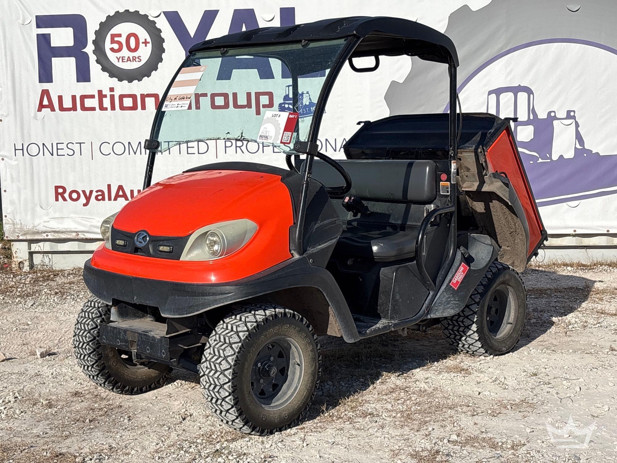 2018 Kubota RTV500 4x4 Diesel Utility Cart (A59228)