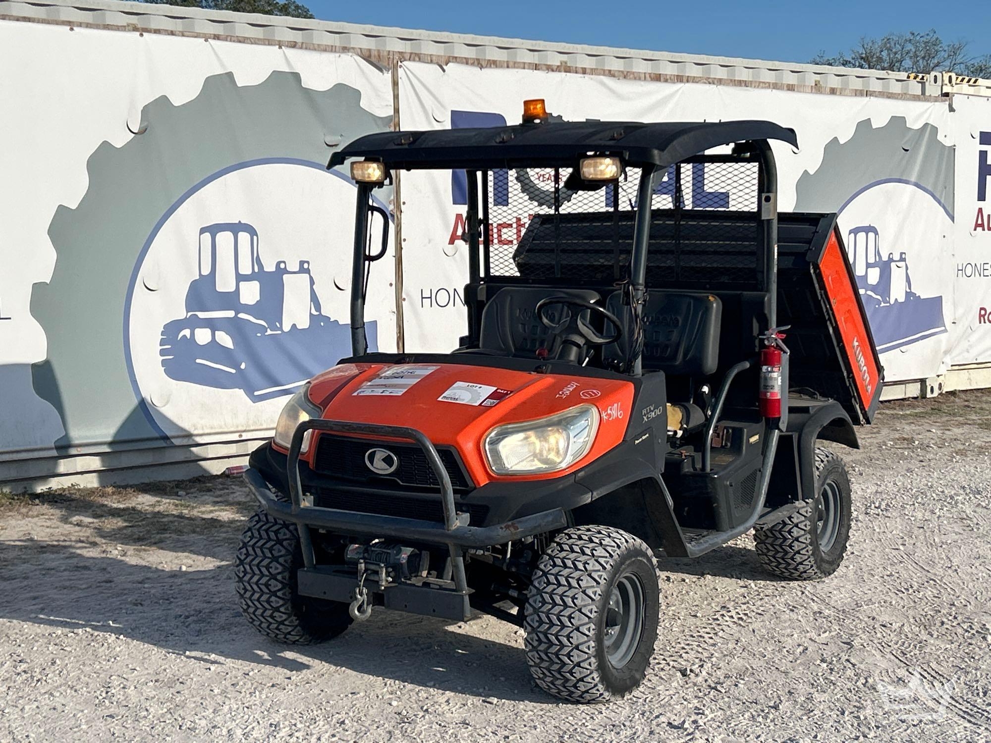 2013 Kubota RTV-X900 Utility Cart (A55851)