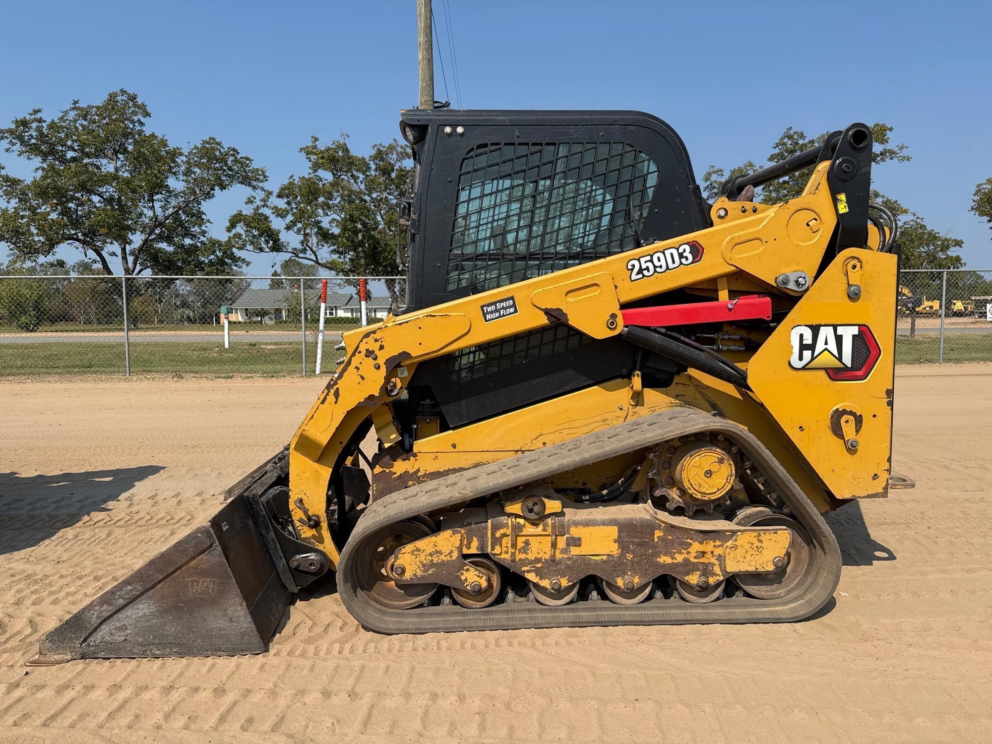 2020 CATERPILLAR 259D3 SKID STEER (A52705)
