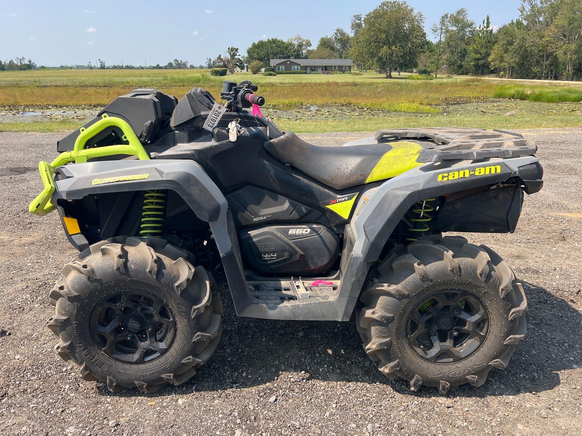 2021 CAN-AM OUTLANDER 650 XMR 4-WHEELER (A51406)
