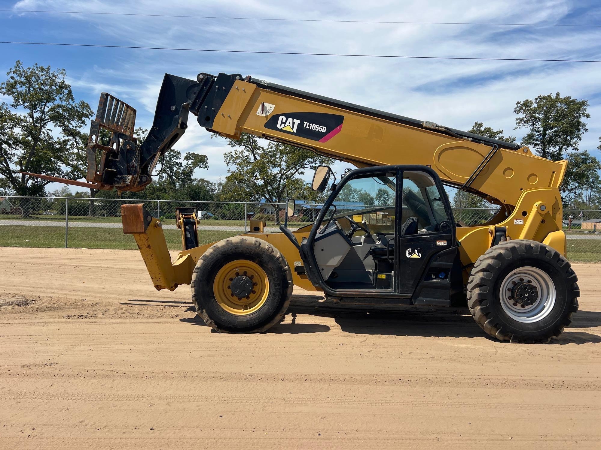 2018 CATERPILLAR TL1055D TELESCOPIC FORKLIFT (A52705)