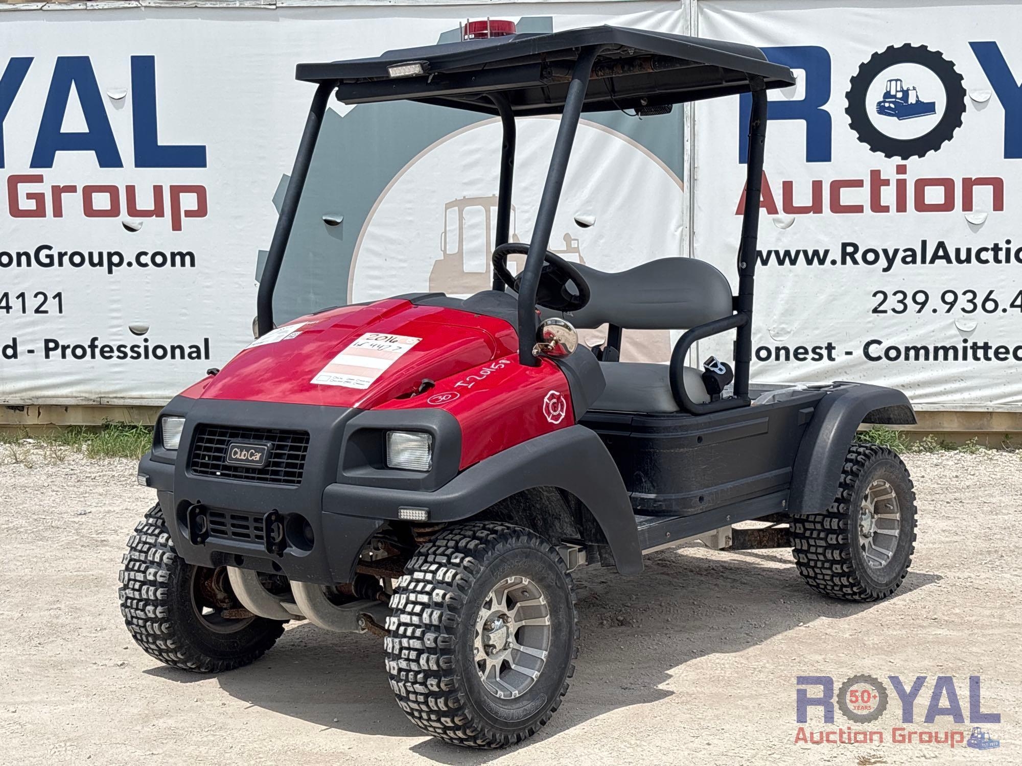 2016 Club Car Carryall 1500 4x4 Utility Cart (A53424)