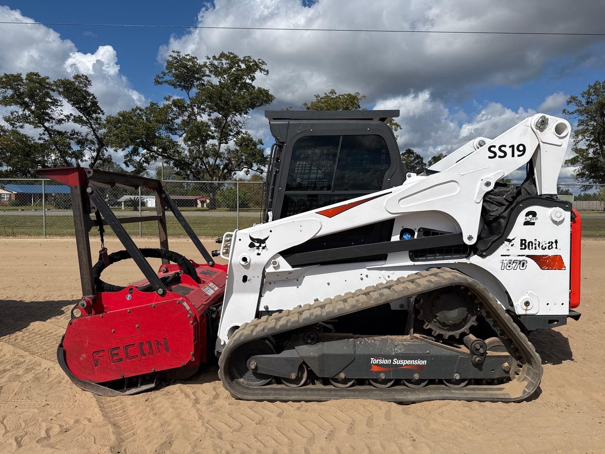 2021 BOBCAT T870 SKID STEER (A52705)