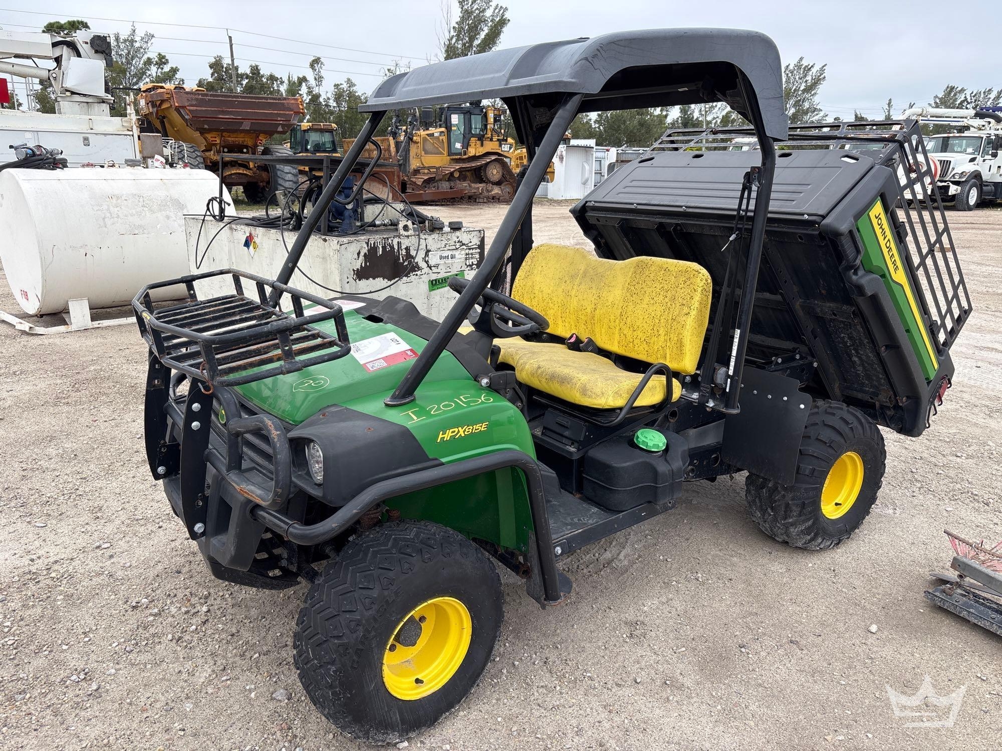 2021 John Deere HPX815E Gator 4x4 Utility Cart (A56857)