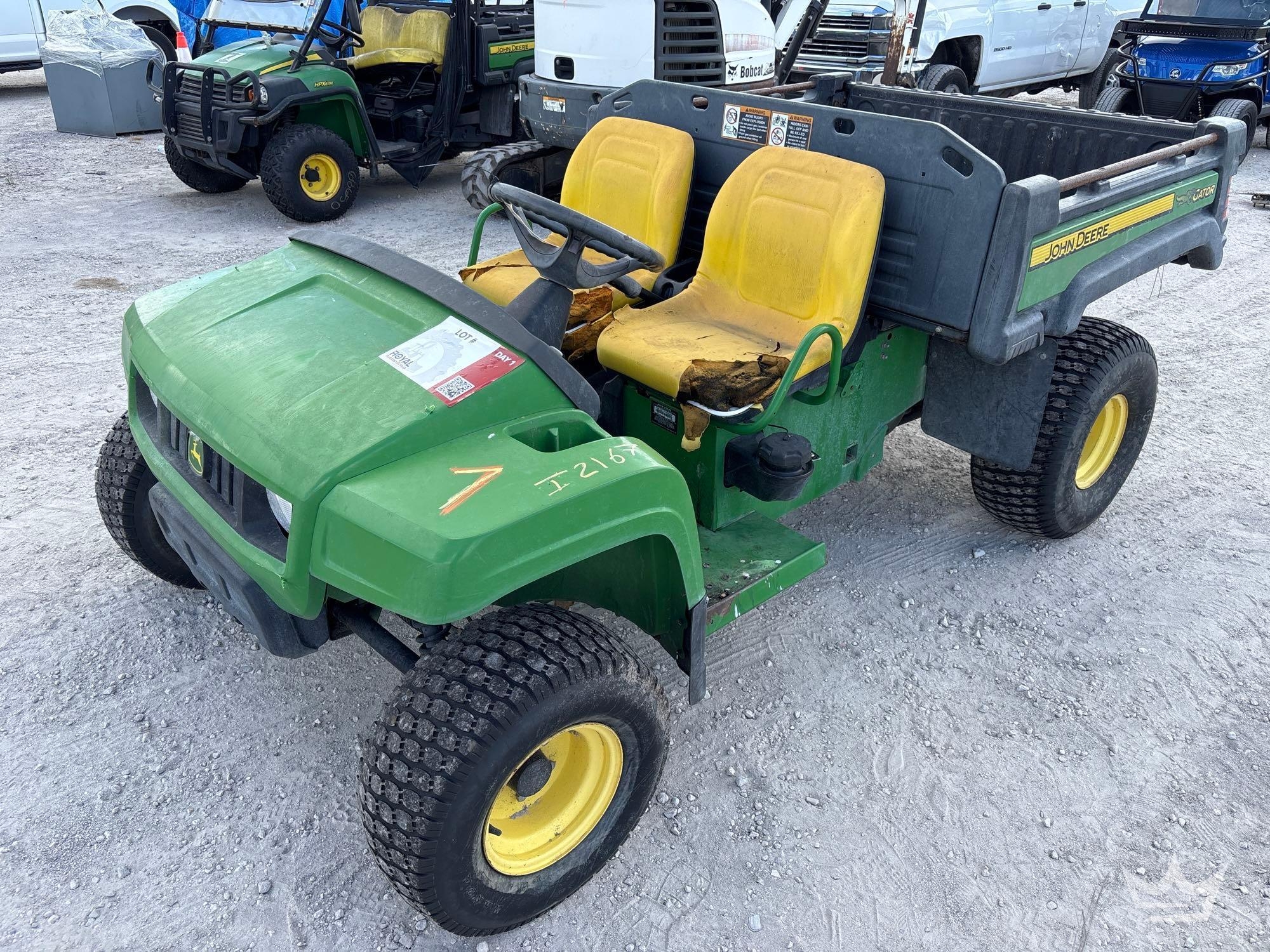 2012 John Deere TX Gator Utility Cart (A56857)