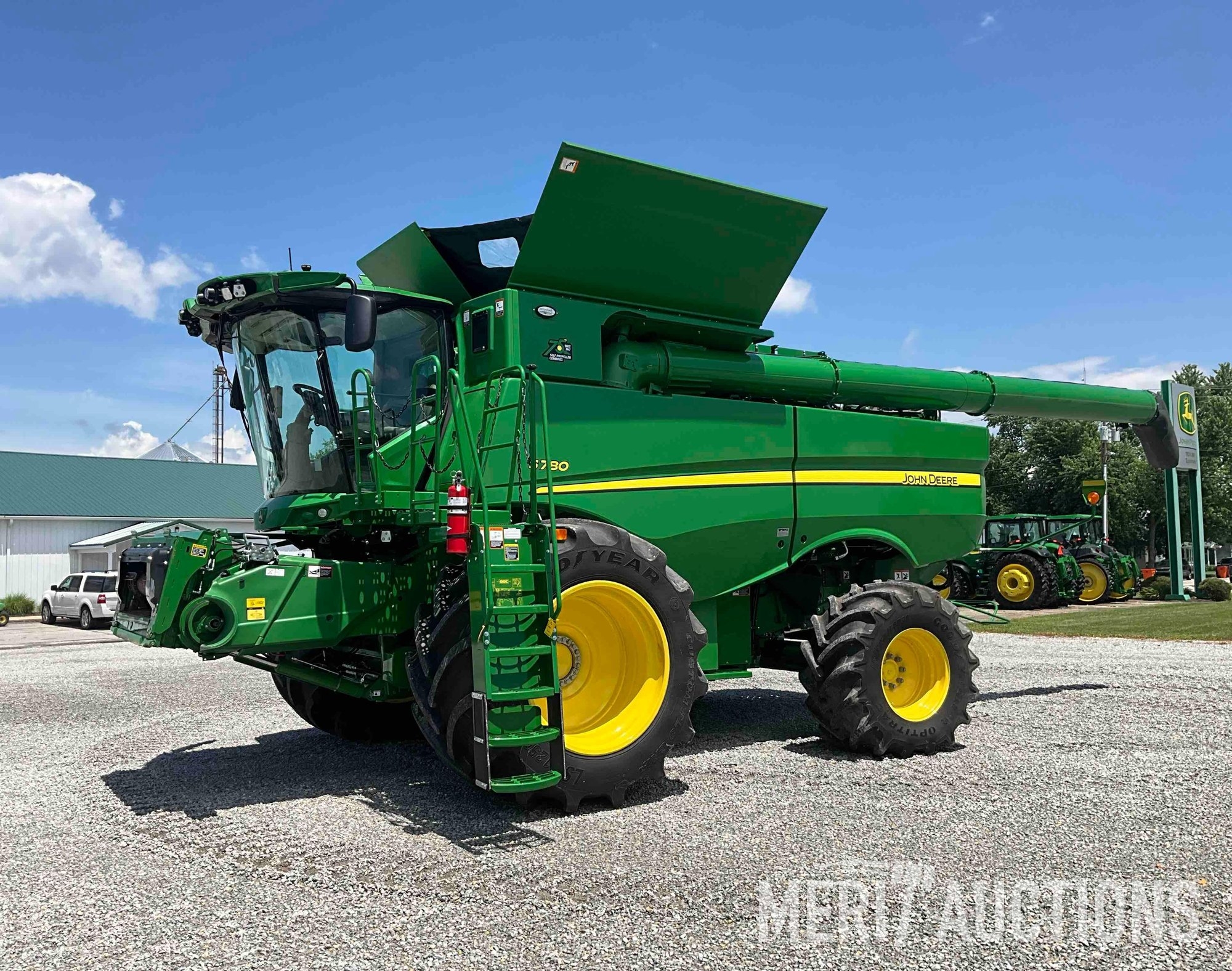 2022 John Deere S780 combine (A50657)