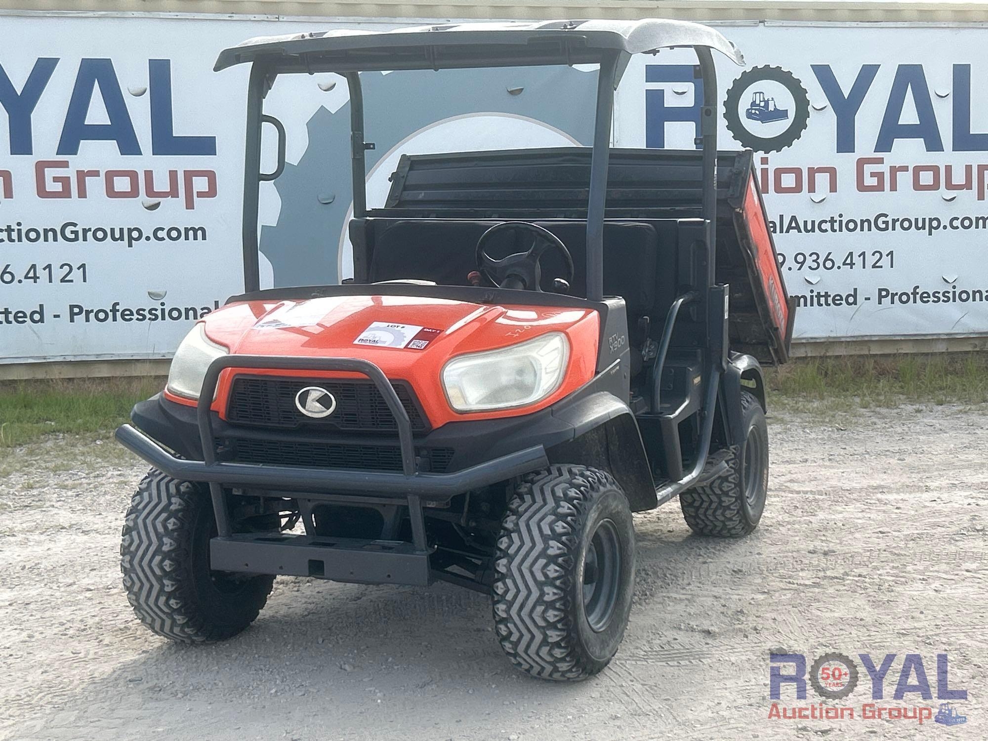 Kubota diesel tub cart 2015 (A55787)