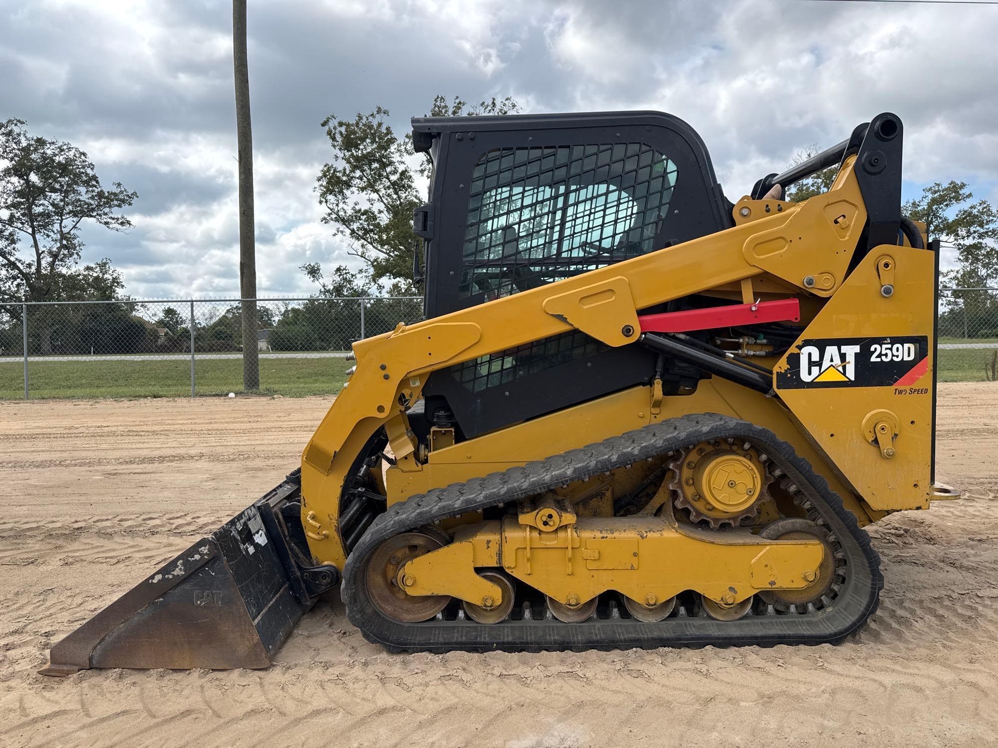 2016 CATERPILLAR 259D SKID STEER (A52705)