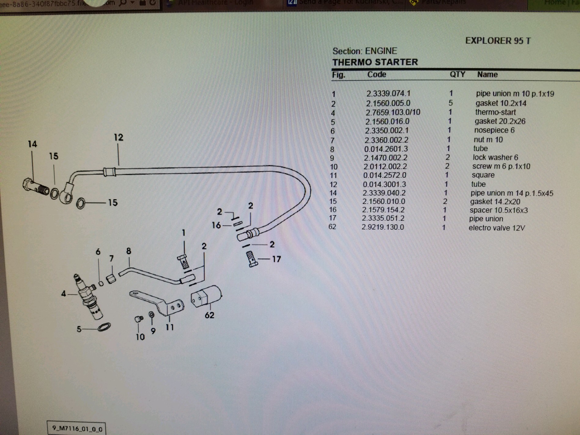 thermo-start issues - TractorByNet  Ford 555b Wiring Diagram Site Www.tractorbynet.com    TractorByNet
