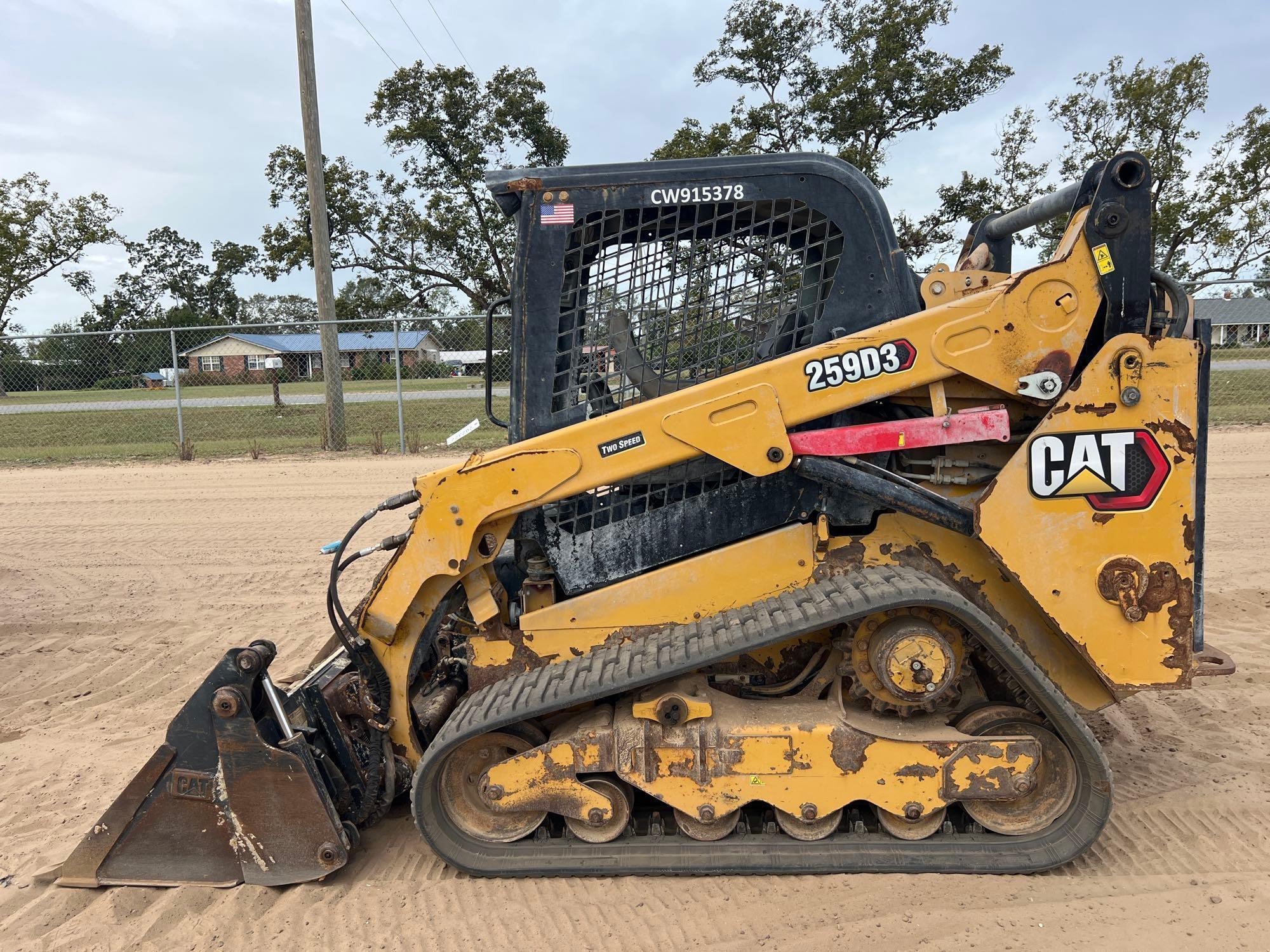 CATERPILLAR 259D3 SKID STEER (A52705)