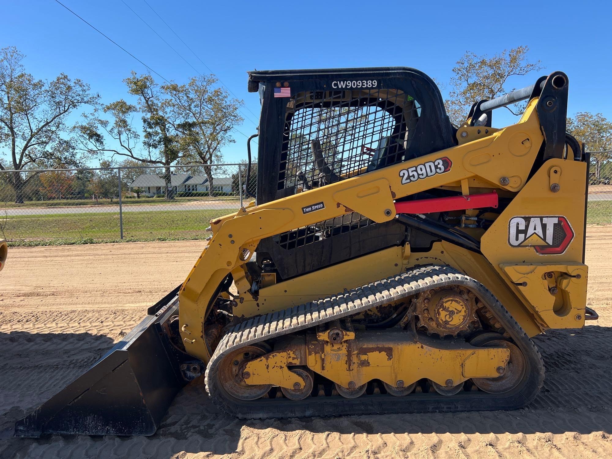 CATERPILLAR 259D3 SKID STEER (A52707)