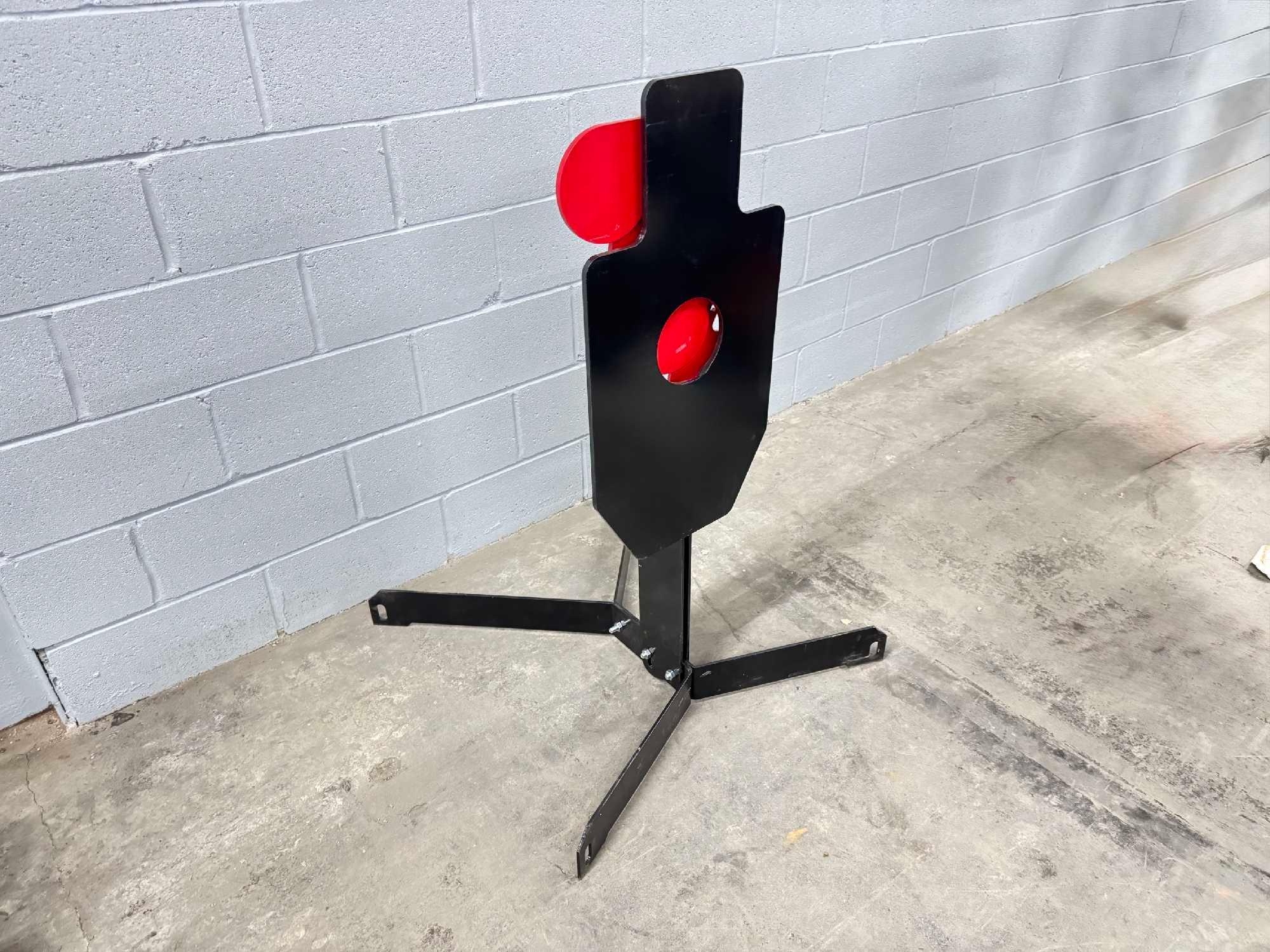 UNUSED HOSTAGE AR500 3/8" STEEL SHOOTING TARGET (A58376)