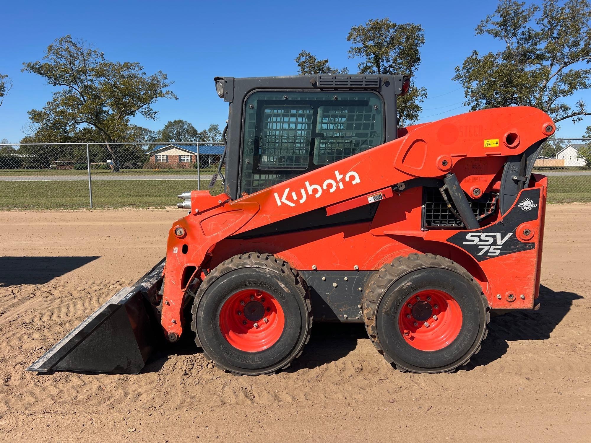 2021 KUBOTA SSV75 SKID STEER (A52707)
