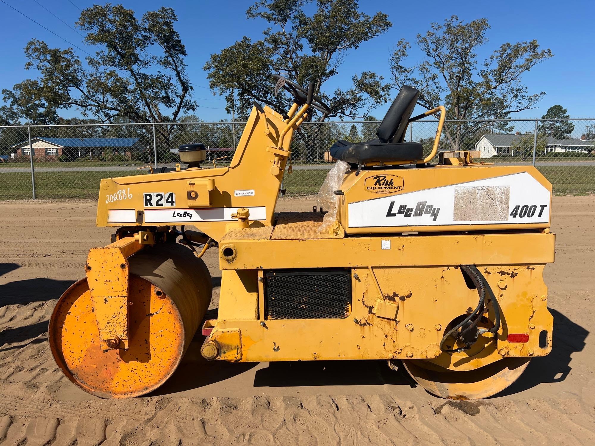 LEEBOY 400T DOUBLE DRUM ROLLER (A52707)