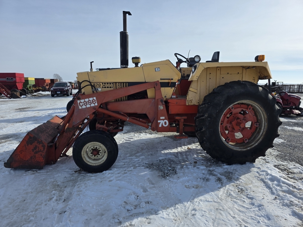 Case 870 Agri King Loader Tractor (A59814)