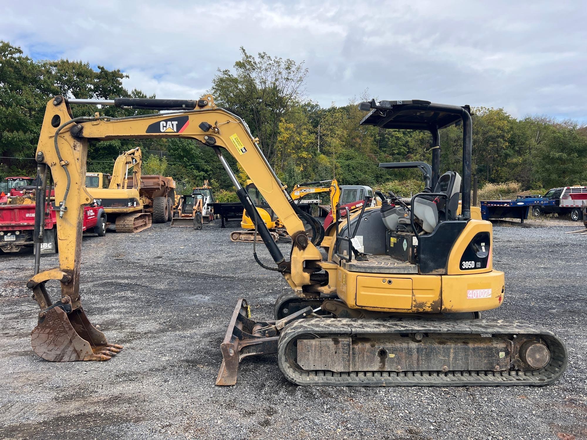 2012 CATERPILLAR 305DCR EXCAVATOR (A52707)