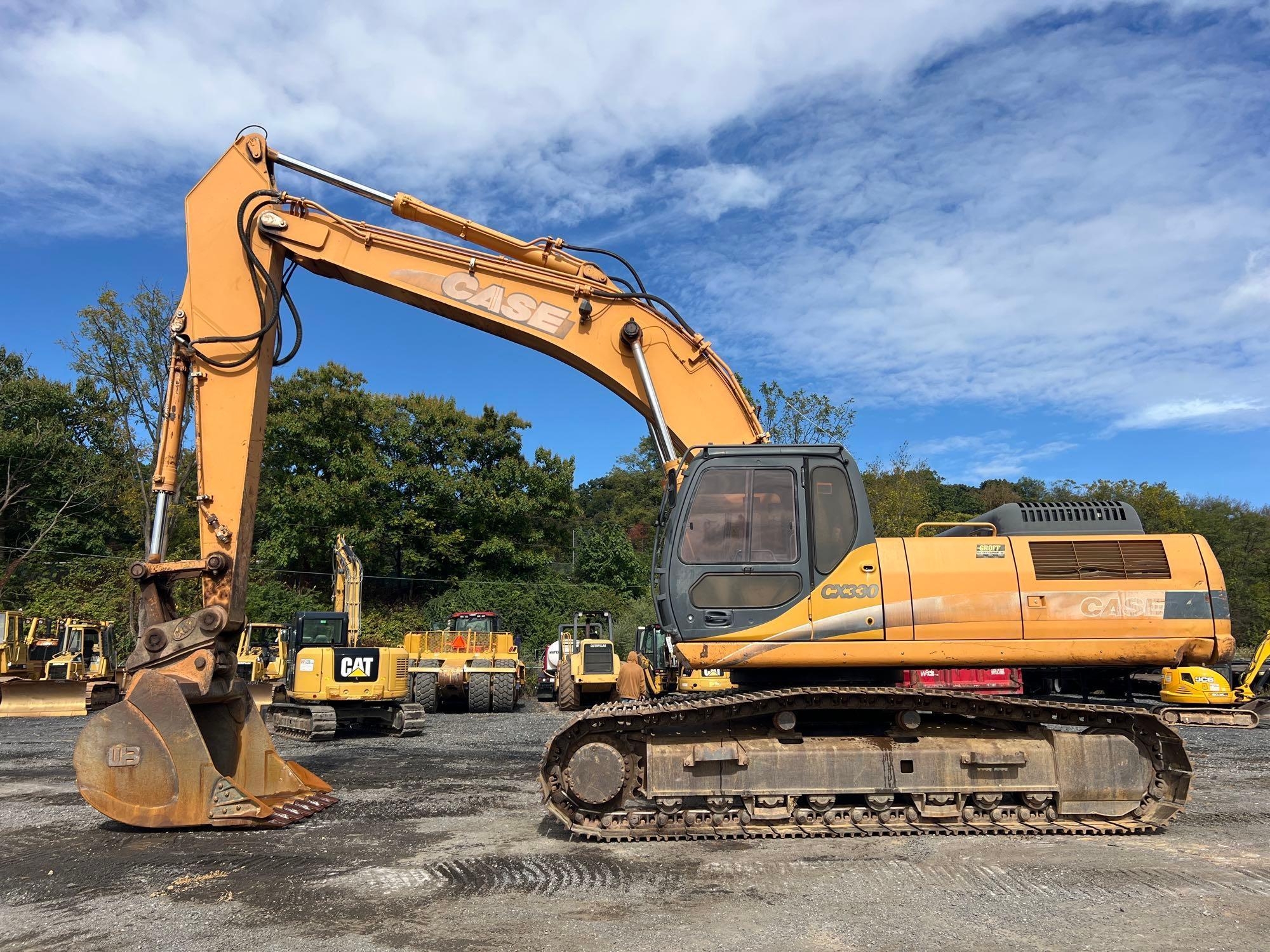 CASE CX330 EXCAVATOR (A52707)