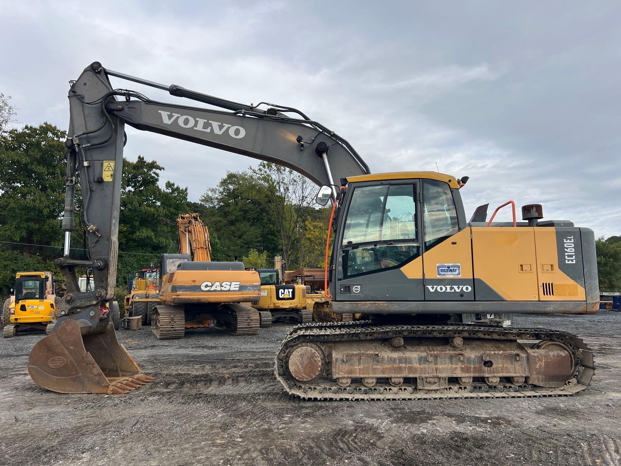 2017 VOLVO EC160EL EXCAVATOR (A52707)
