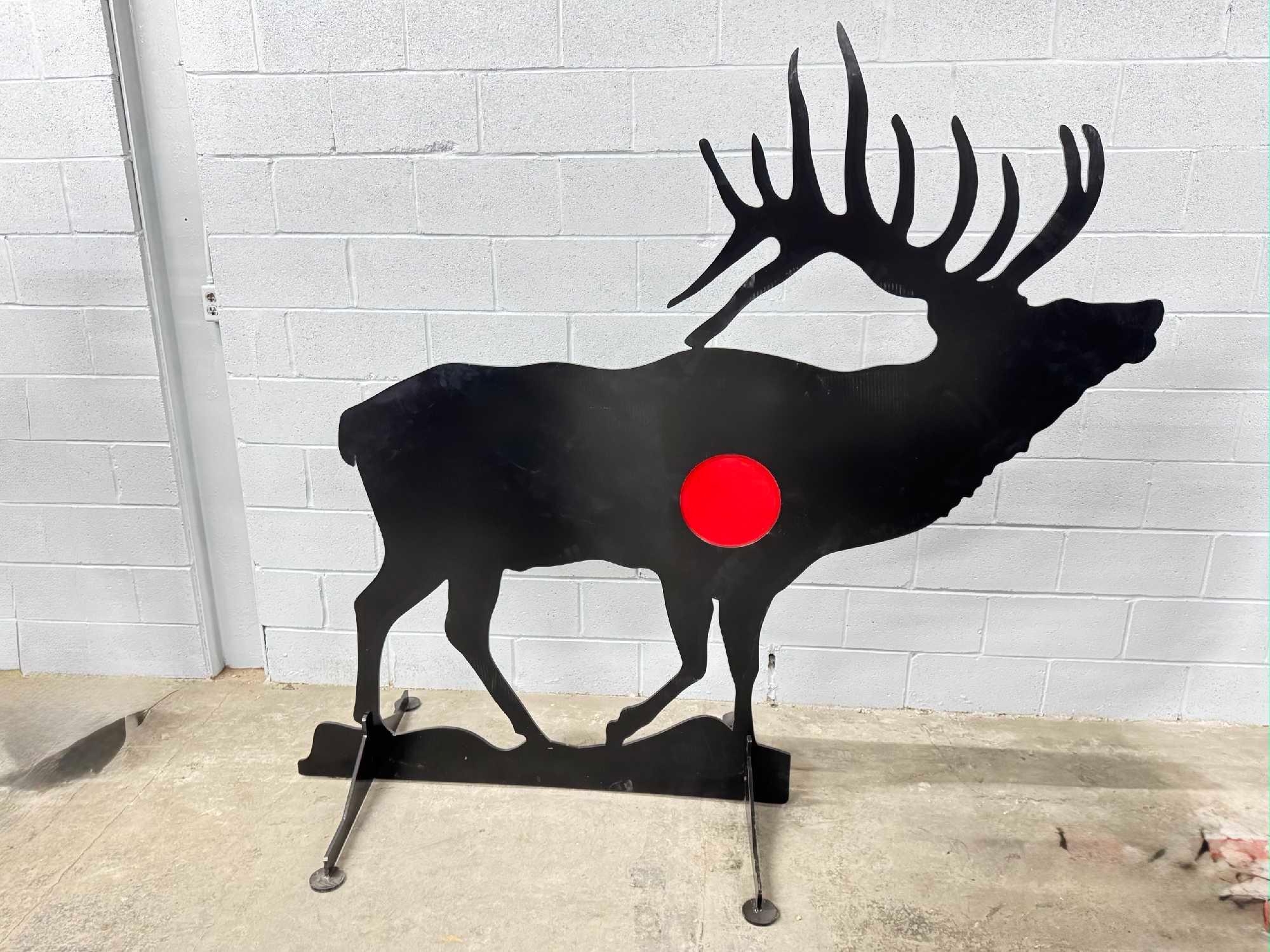 UNUSED ELK AR500 3/8" STEEL SHOOTING TARGET (A58376)