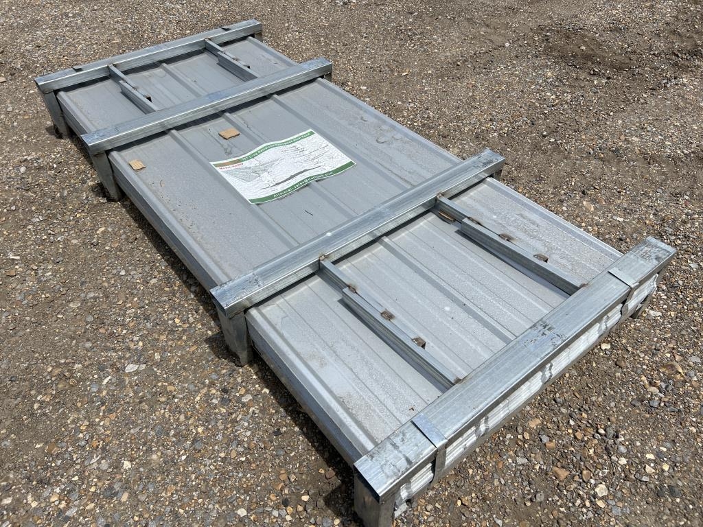 2025 AllMetal K0307 UNUSED 7 ft. Corrugated Metal (A50860)