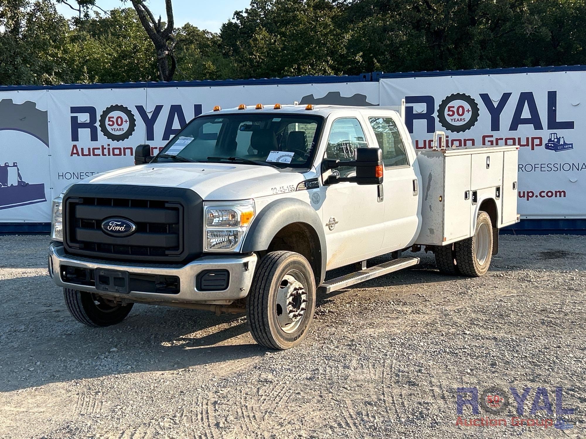 2016 Ford F-450 Crew Cab Knapheide Service Truck (A52377)