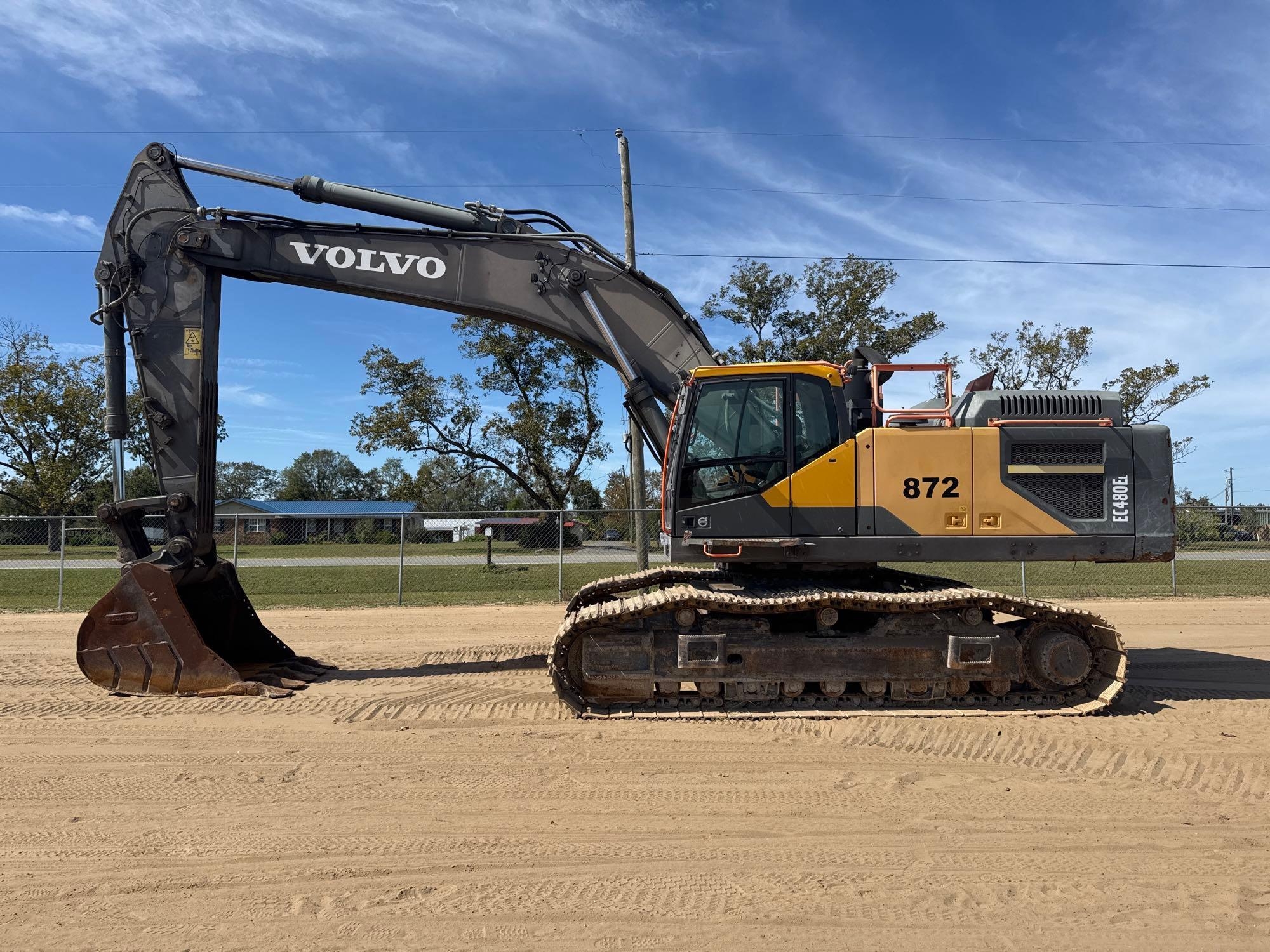 2018 VOLVO EC480EL EXCAVATOR (A52707)