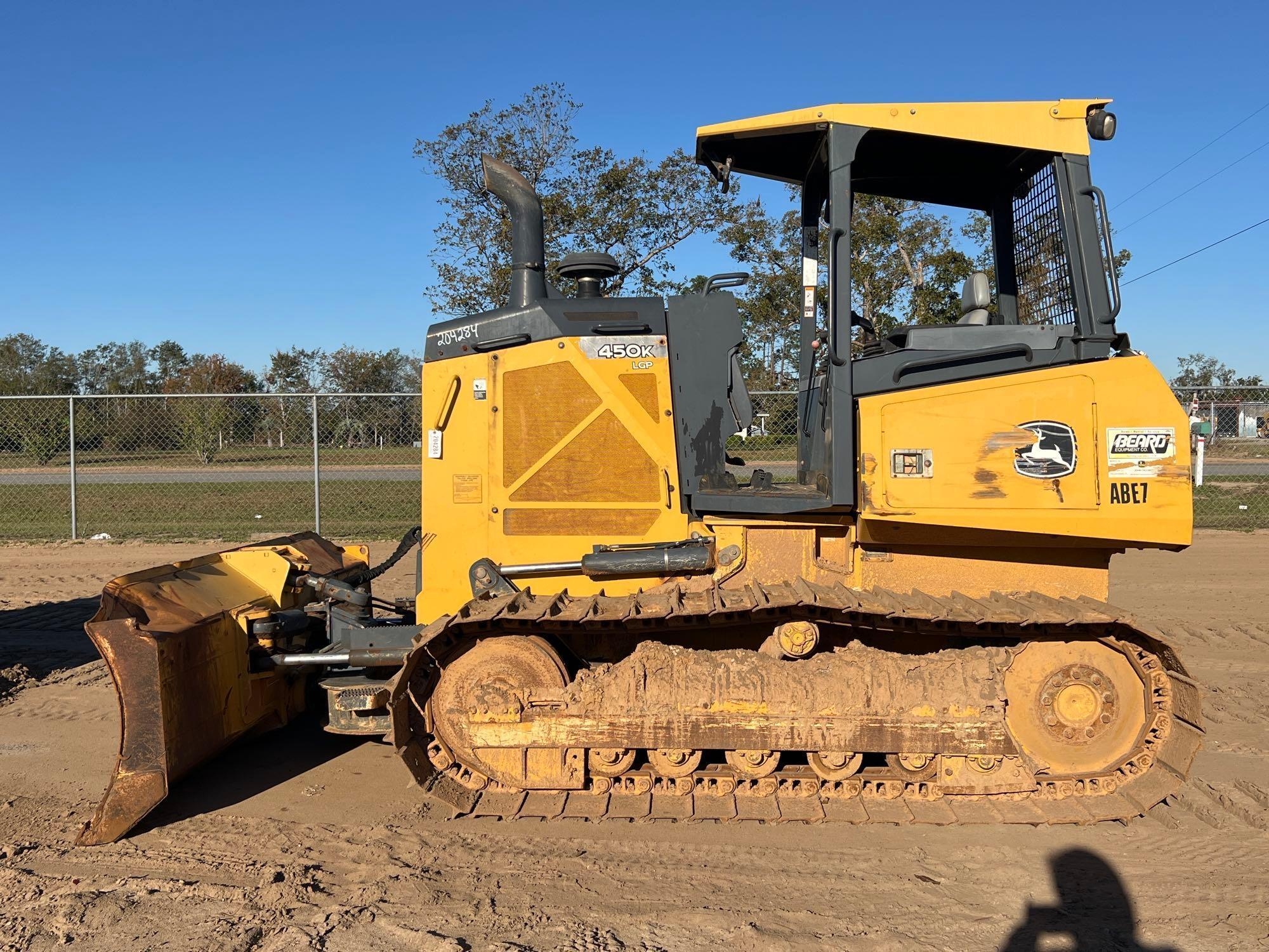 JOHN DEERE 450K LGP CRAWLER DOZER (A52707)
