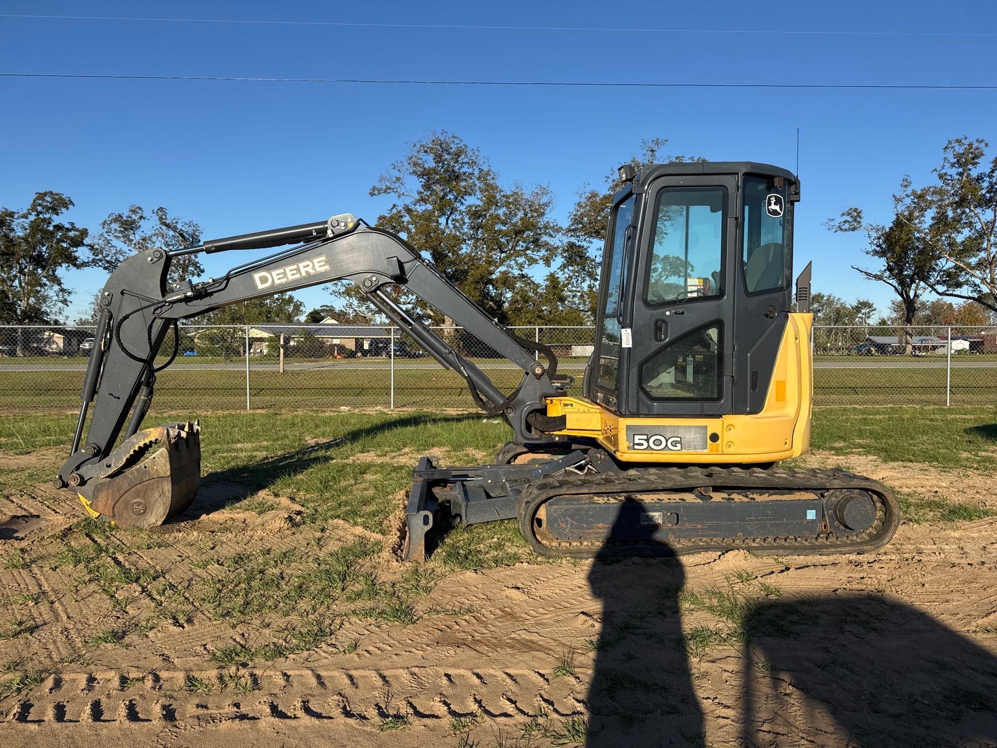JOHN DEERE 50G EXCAVATOR (A52707)