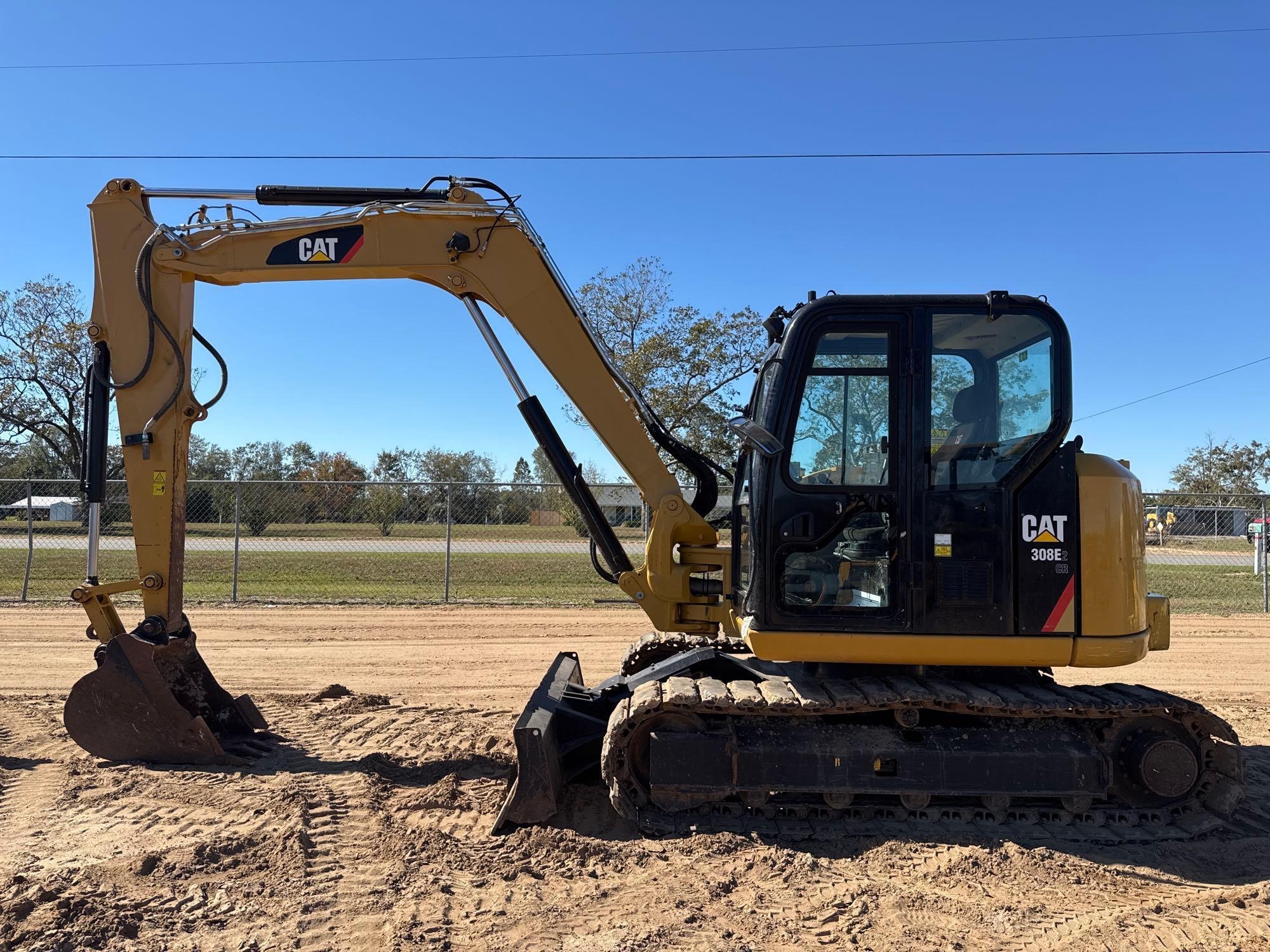 2018 CATERPILLAR 308E2 CR EXCAVATOR (A52707)