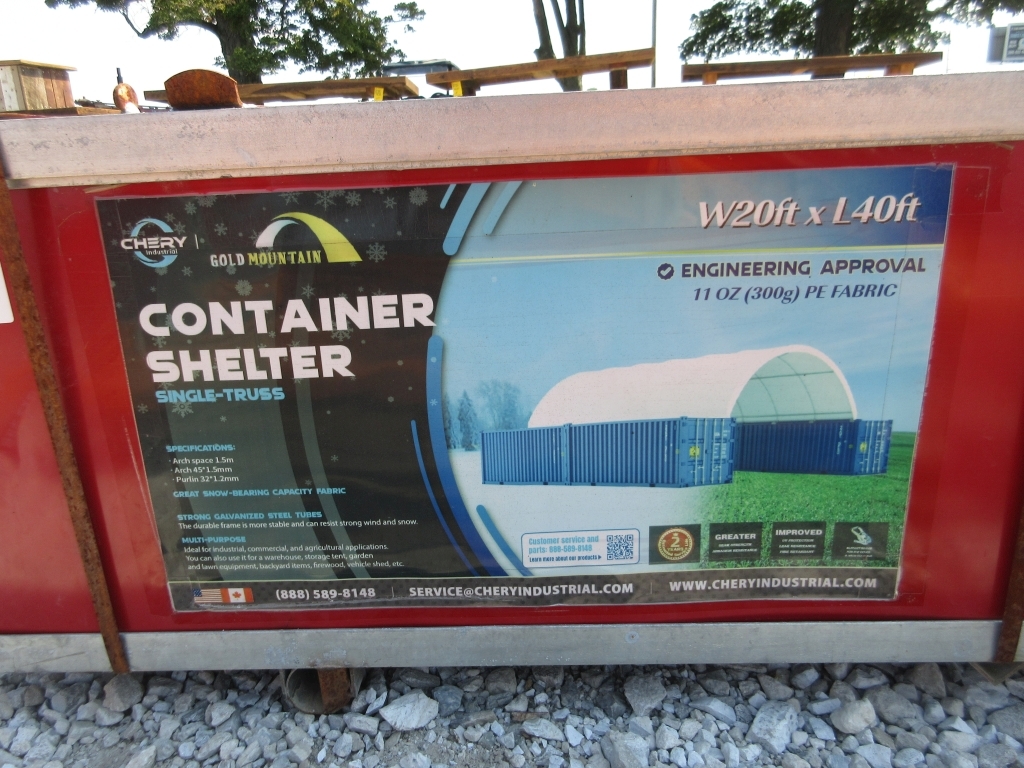 New in Crate 20' x 40' Hoop Building (A50515)