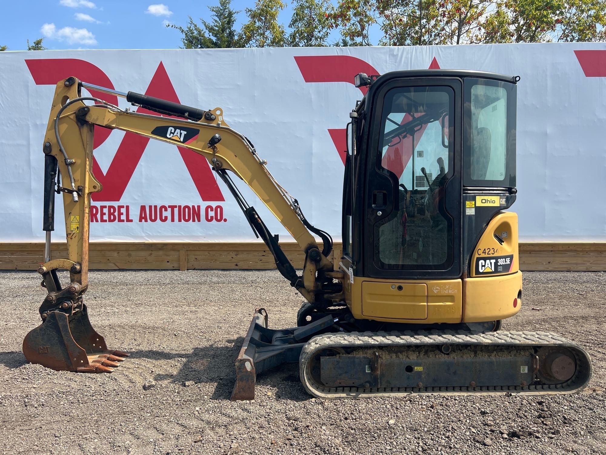 CATERPILLAR 303.5E CR EXCAVATOR (A52706)