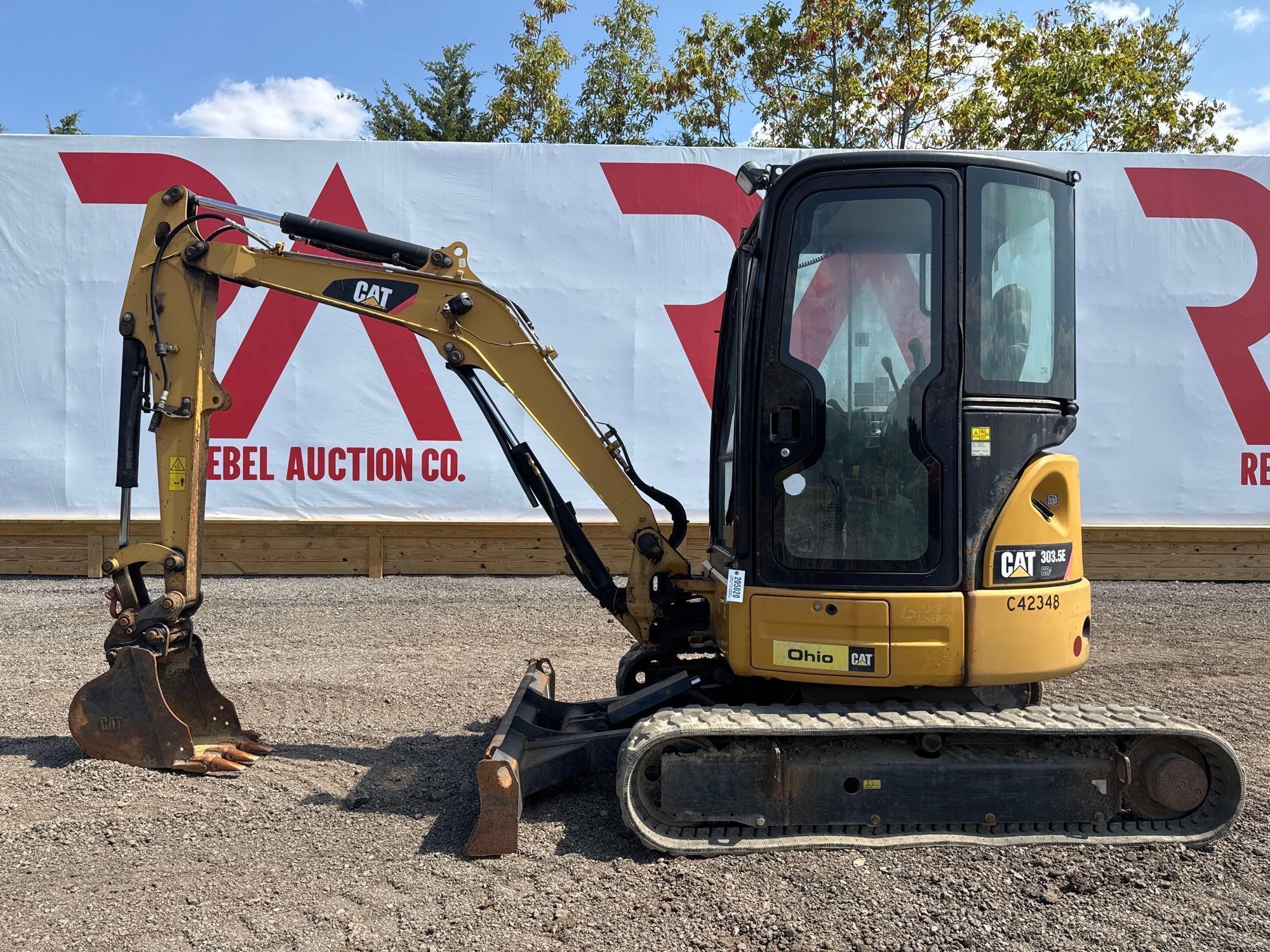 CATERPILLAR 303.5E CR EXCAVATOR (A52706)