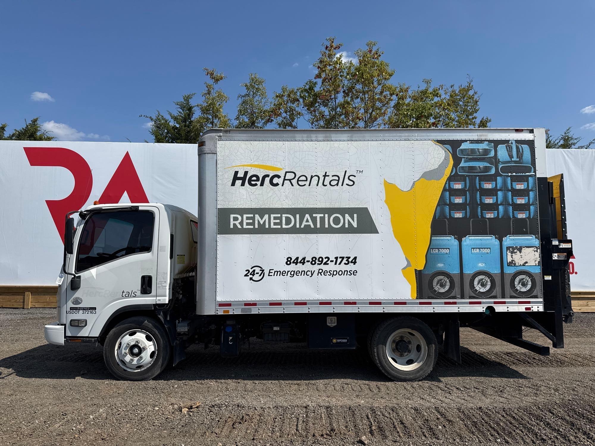 2016 IZUZU NPRXD S/A BOX TRUCK (A52706)