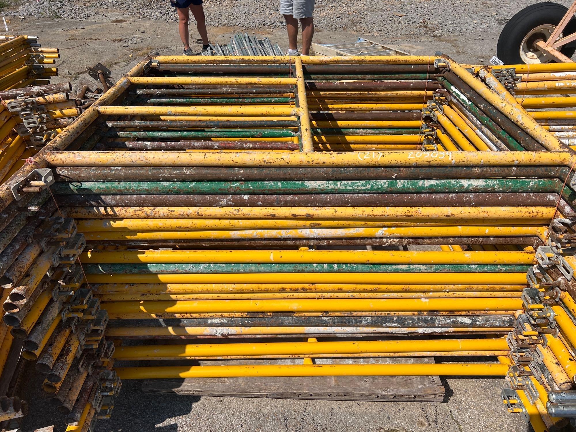 PALLET OF SCAFFOLDING (APPROX. 21 PC) (A52706)