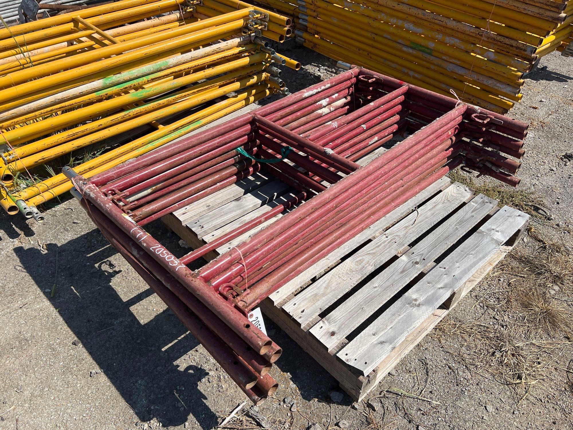 PALLET OF SCAFFOLDING (APPROX. 7 PC) (A52706)