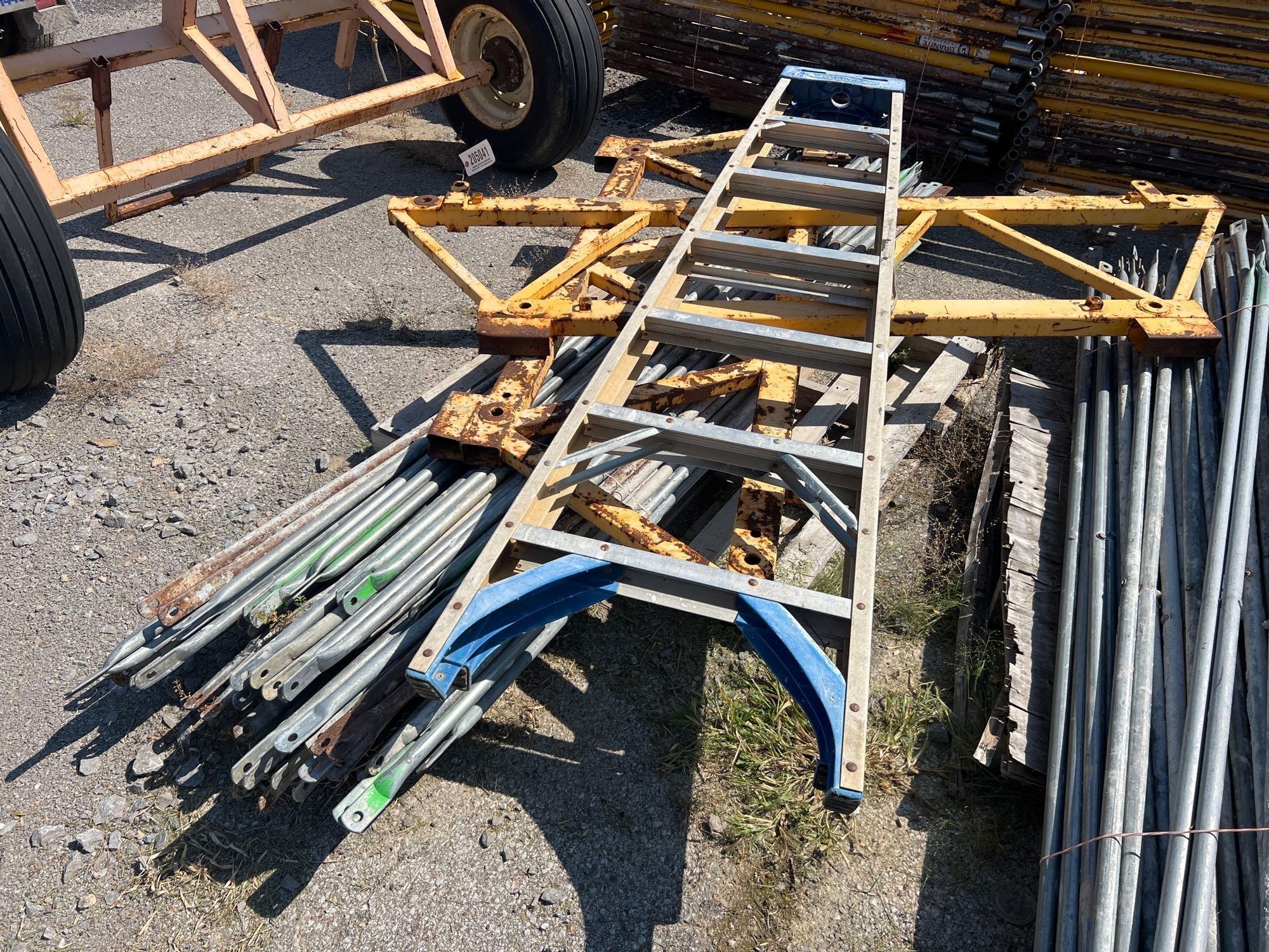 PALLET OF SCAFFOLDING PARTS (A52706)